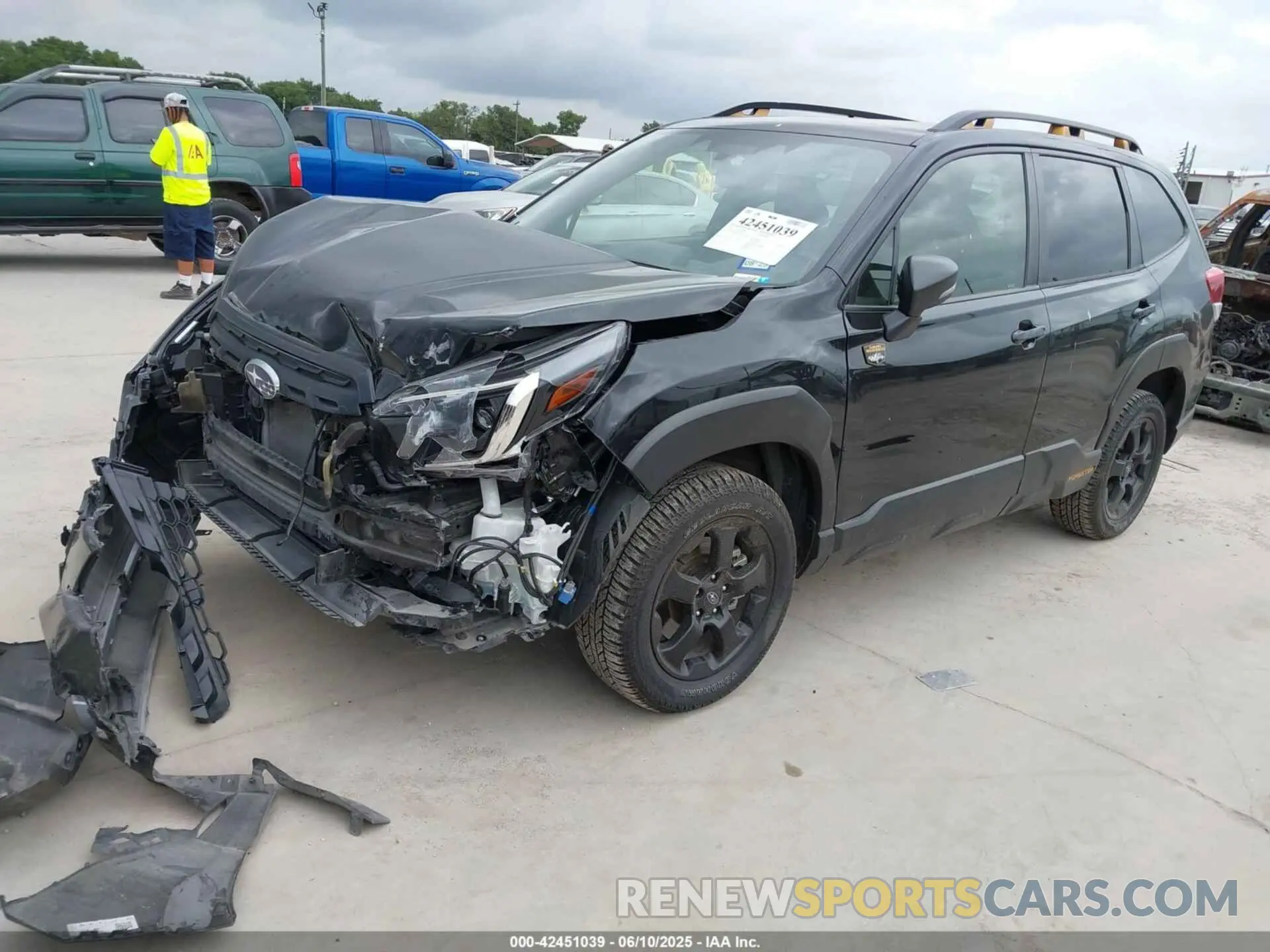 2 Photograph of a damaged car JF2SKAMC2PH505242 SUBARU FORESTER 2023
