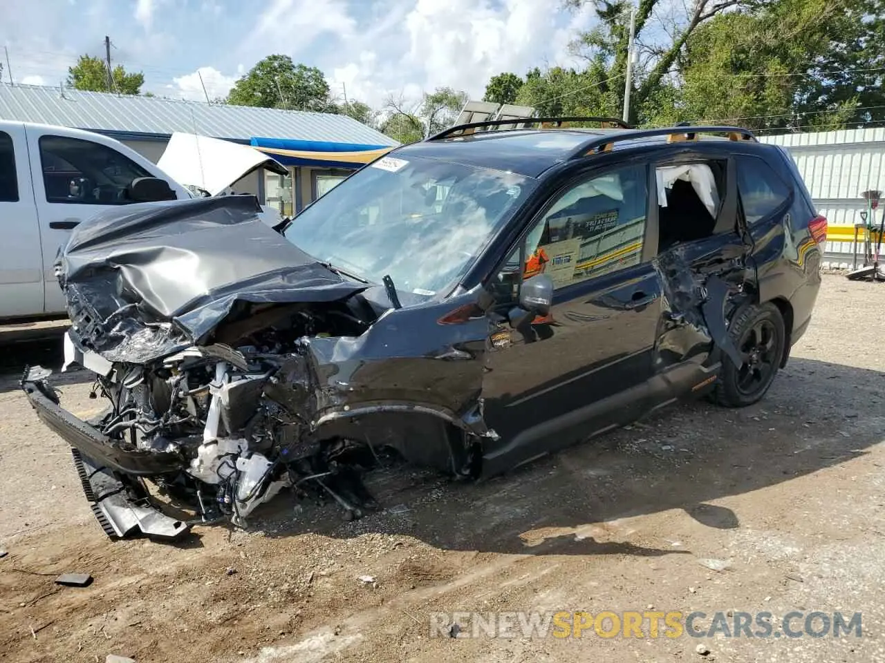 1 Photograph of a damaged car JF2SKAMC2PH526172 SUBARU FORESTER 2023