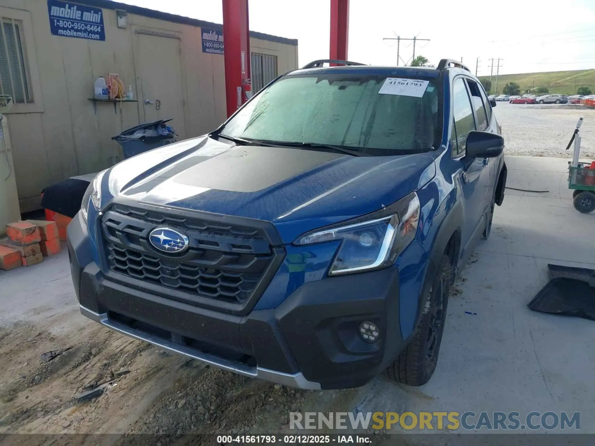 2 Photograph of a damaged car JF2SKAMC2PH534854 SUBARU FORESTER 2023