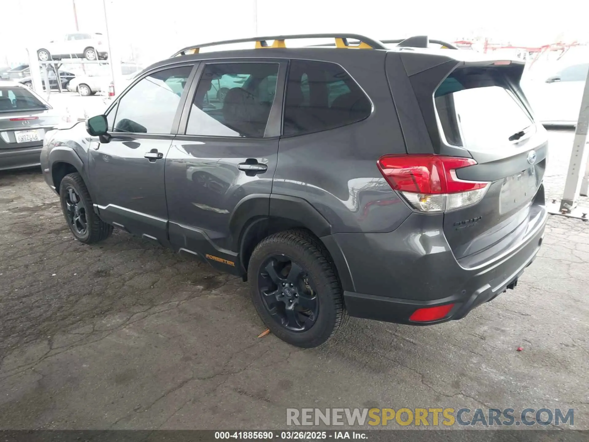 3 Photograph of a damaged car JF2SKAMC4PH412075 SUBARU FORESTER 2023
