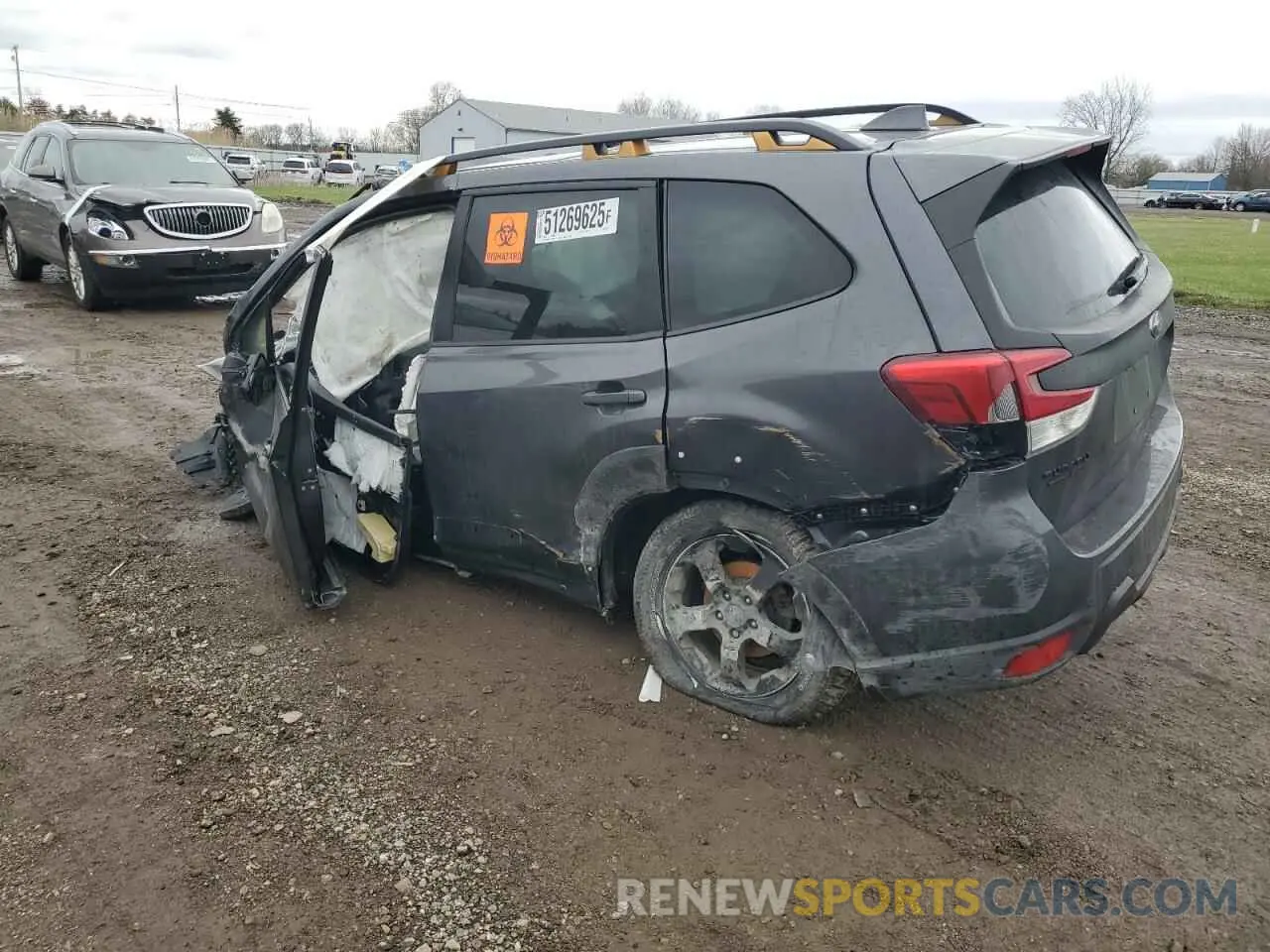 2 Photograph of a damaged car JF2SKAMC4PH496317 SUBARU FORESTER 2023