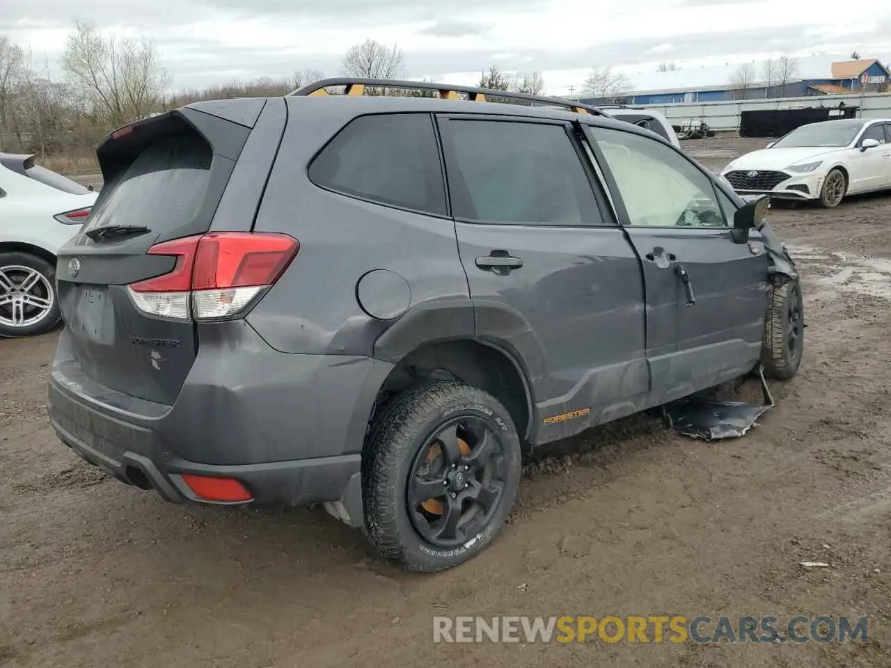 3 Photograph of a damaged car JF2SKAMC4PH496317 SUBARU FORESTER 2023
