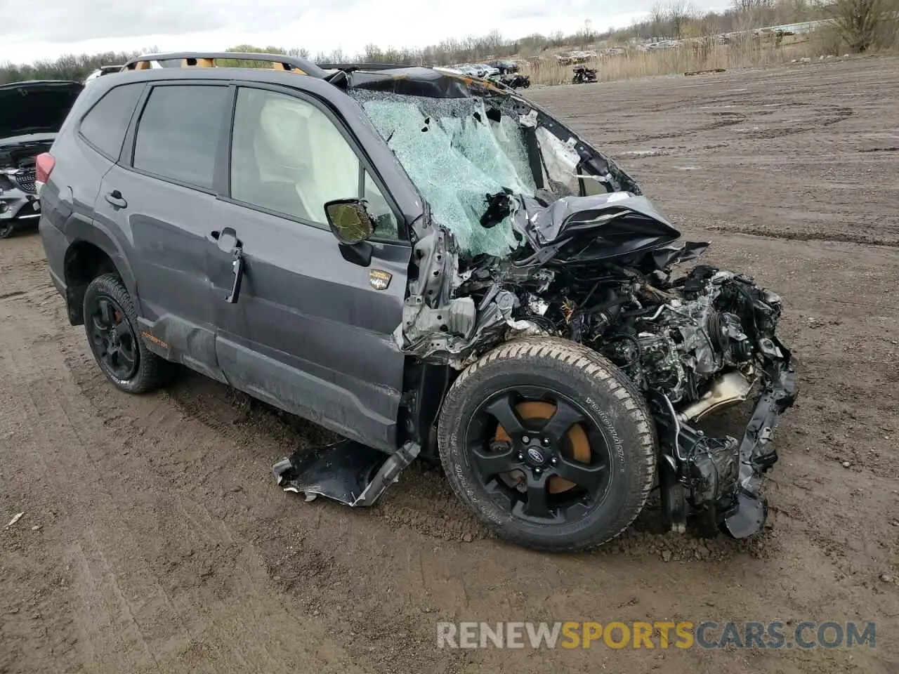 4 Photograph of a damaged car JF2SKAMC4PH496317 SUBARU FORESTER 2023
