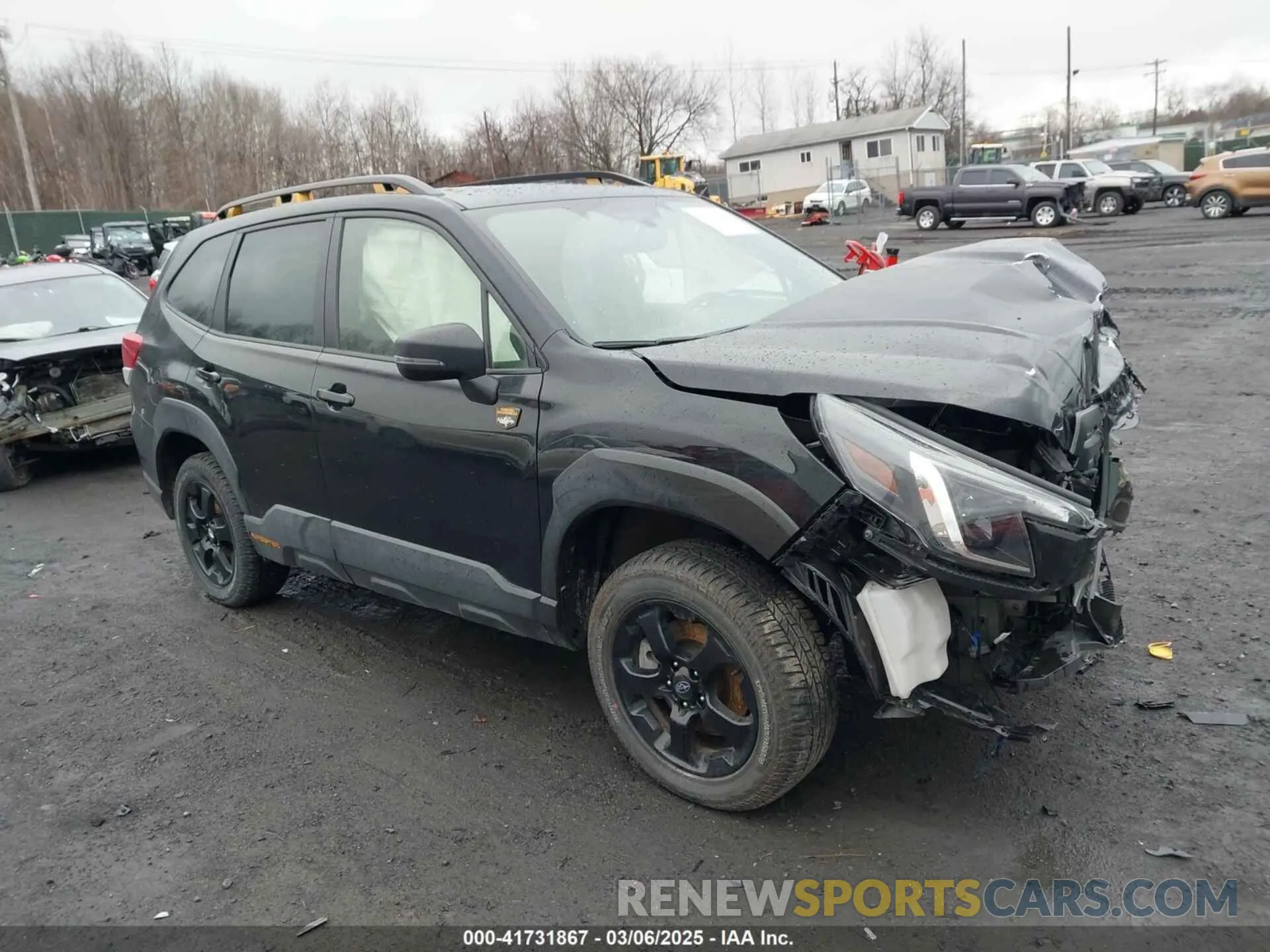 1 Photograph of a damaged car JF2SKAMC4PH522351 SUBARU FORESTER 2023