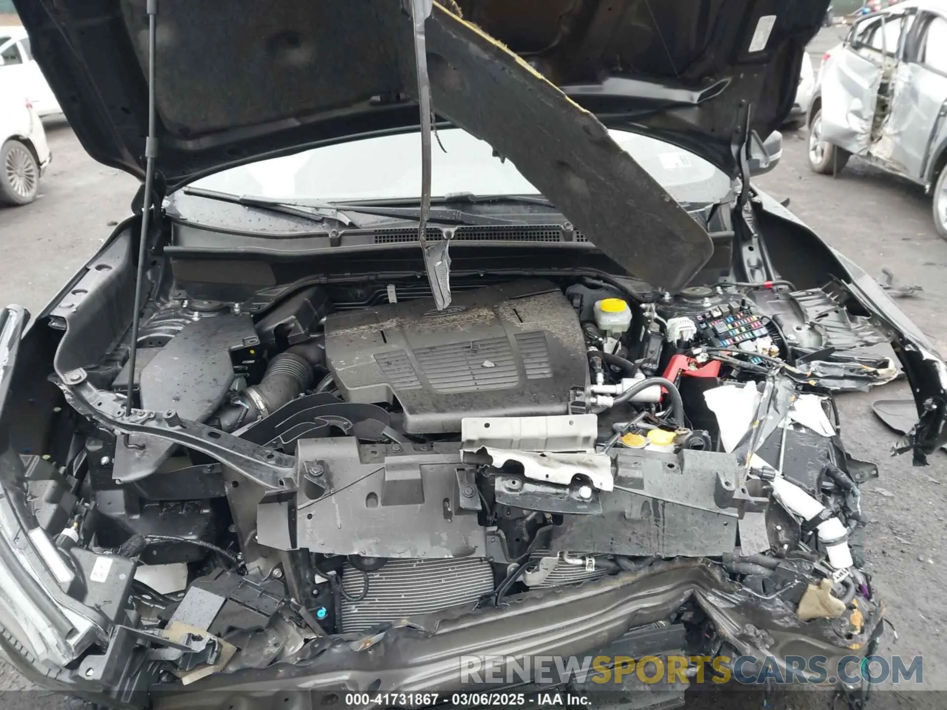 10 Photograph of a damaged car JF2SKAMC4PH522351 SUBARU FORESTER 2023