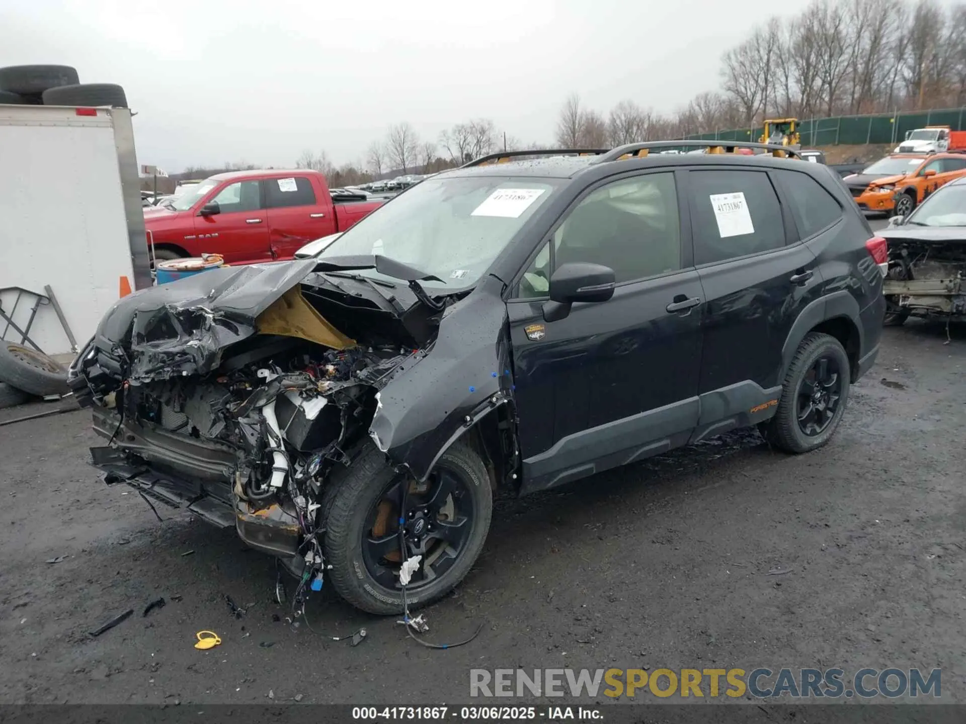 2 Photograph of a damaged car JF2SKAMC4PH522351 SUBARU FORESTER 2023