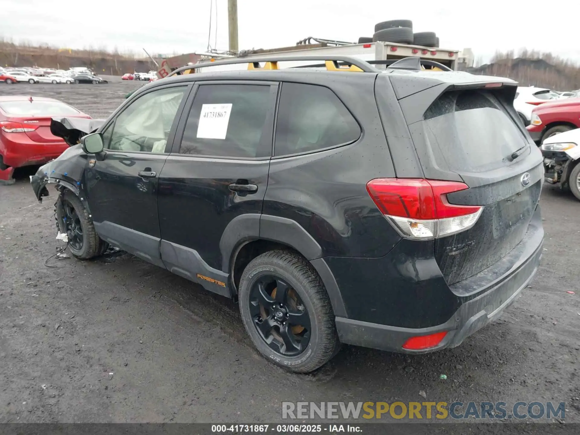 3 Photograph of a damaged car JF2SKAMC4PH522351 SUBARU FORESTER 2023