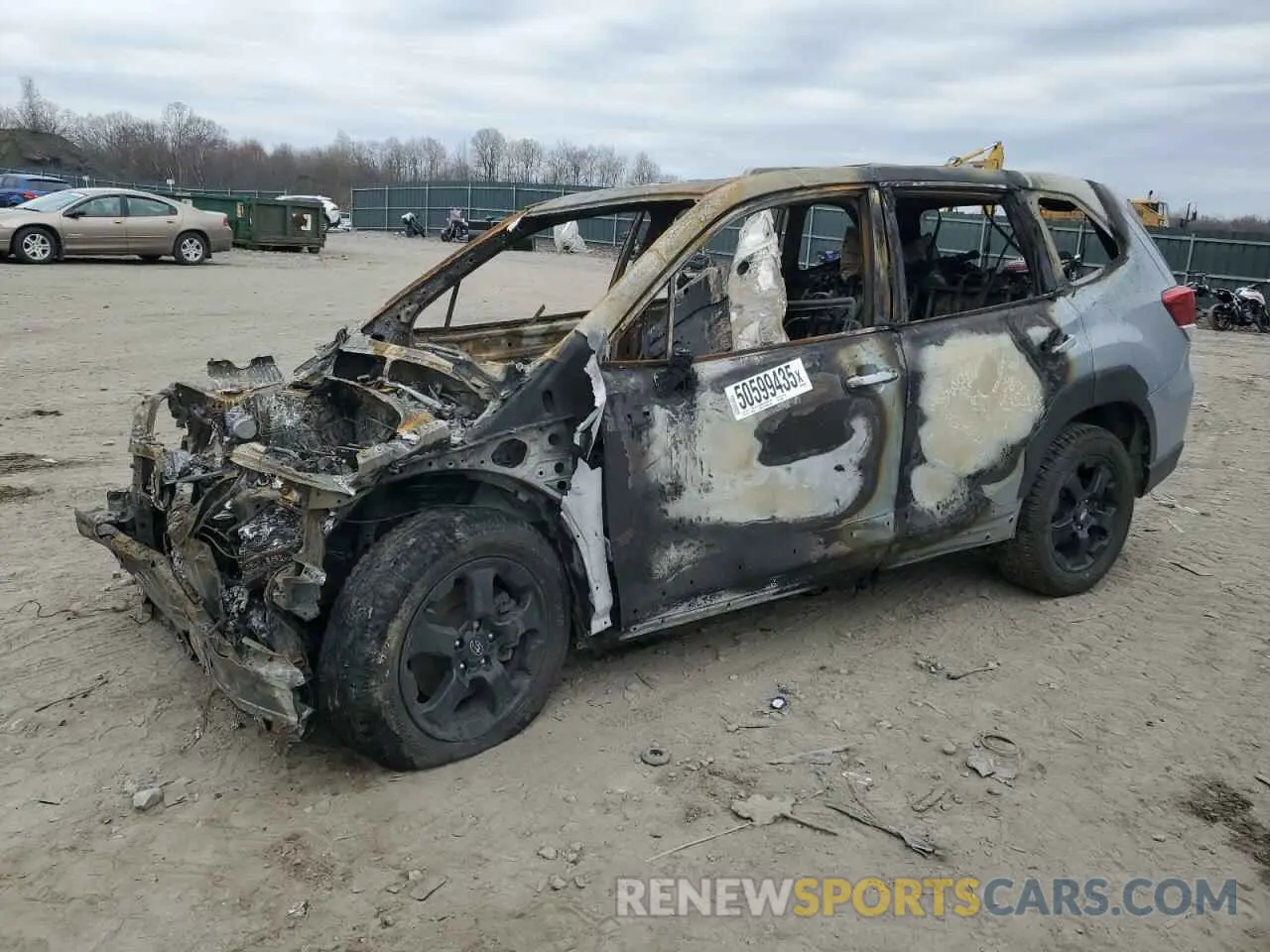 1 Photograph of a damaged car JF2SKAMC5PH400842 SUBARU FORESTER 2023