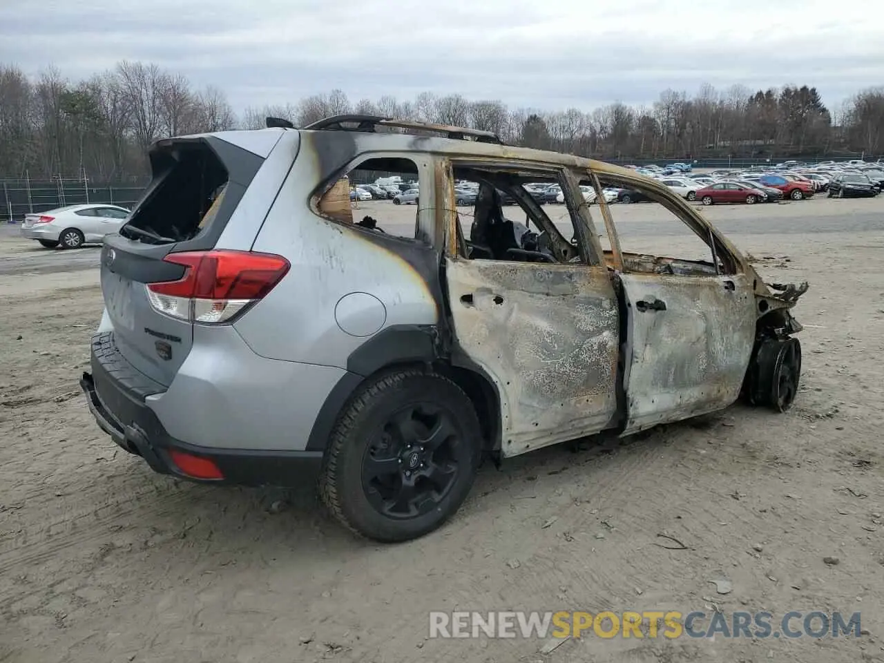 3 Photograph of a damaged car JF2SKAMC5PH400842 SUBARU FORESTER 2023