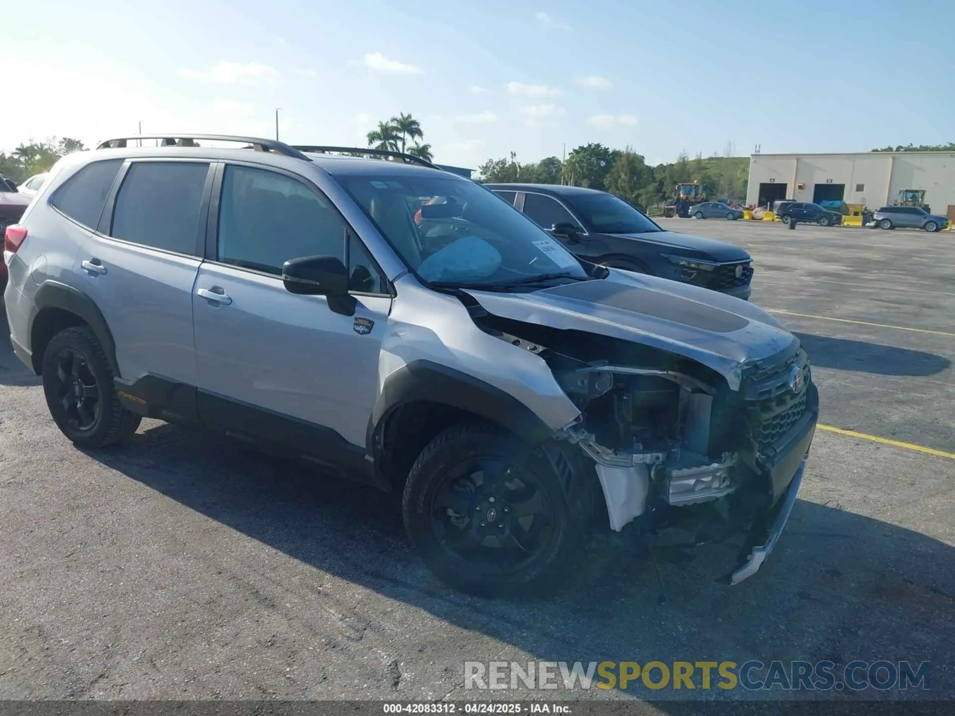 1 Photograph of a damaged car JF2SKAMC5PH421738 SUBARU FORESTER 2023