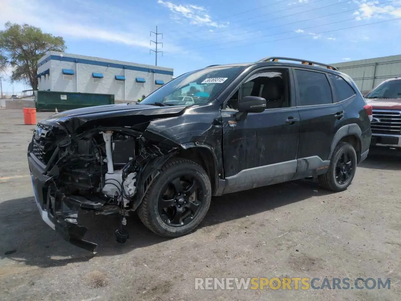 1 Photograph of a damaged car JF2SKAMC5PH512685 SUBARU FORESTER 2023