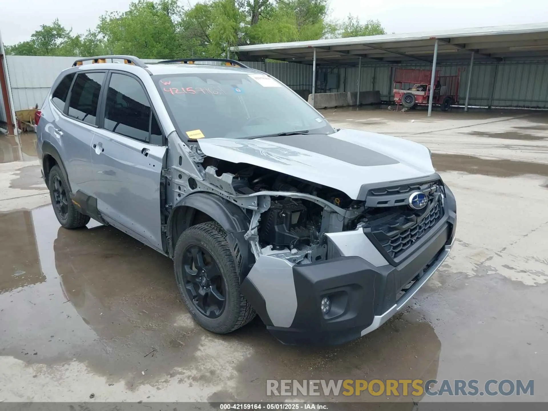 1 Photograph of a damaged car JF2SKAMC8PH410507 SUBARU FORESTER 2023