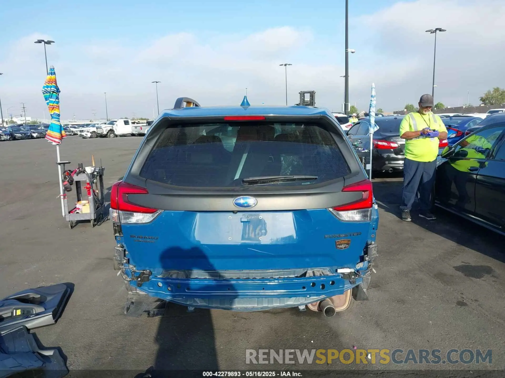 17 Photograph of a damaged car JF2SKAMC8PH474675 SUBARU FORESTER 2023