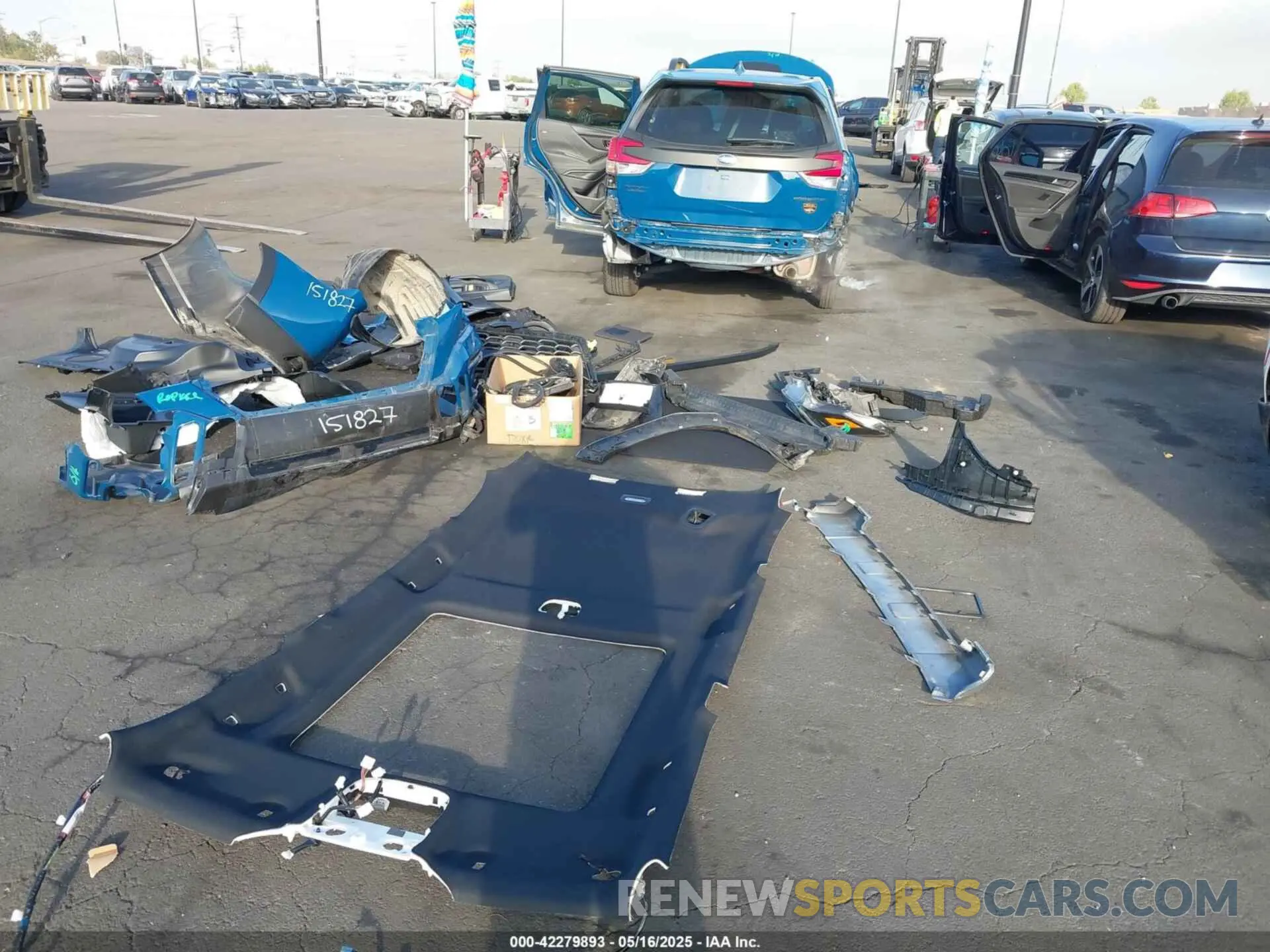 19 Photograph of a damaged car JF2SKAMC8PH474675 SUBARU FORESTER 2023