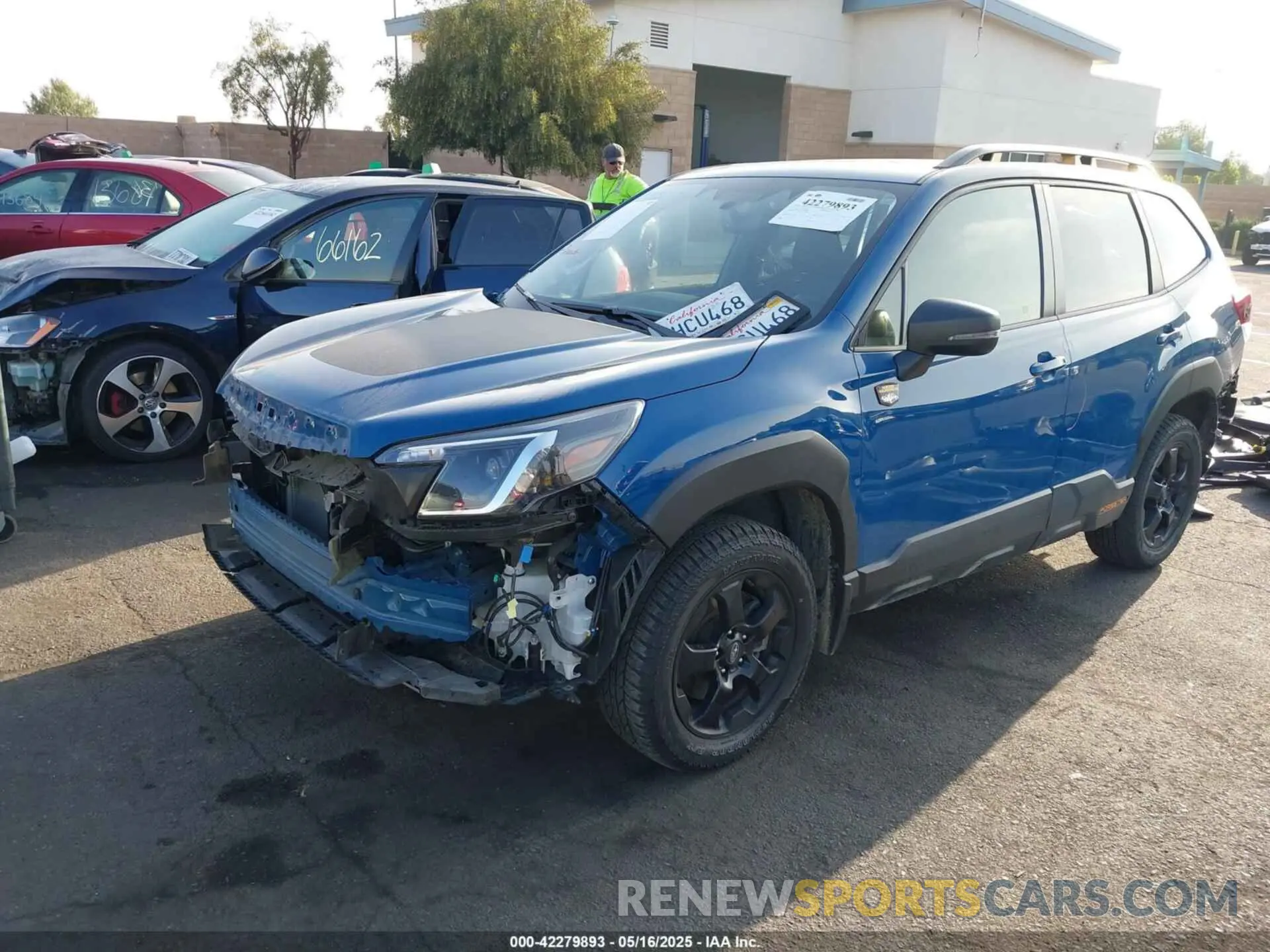 2 Photograph of a damaged car JF2SKAMC8PH474675 SUBARU FORESTER 2023