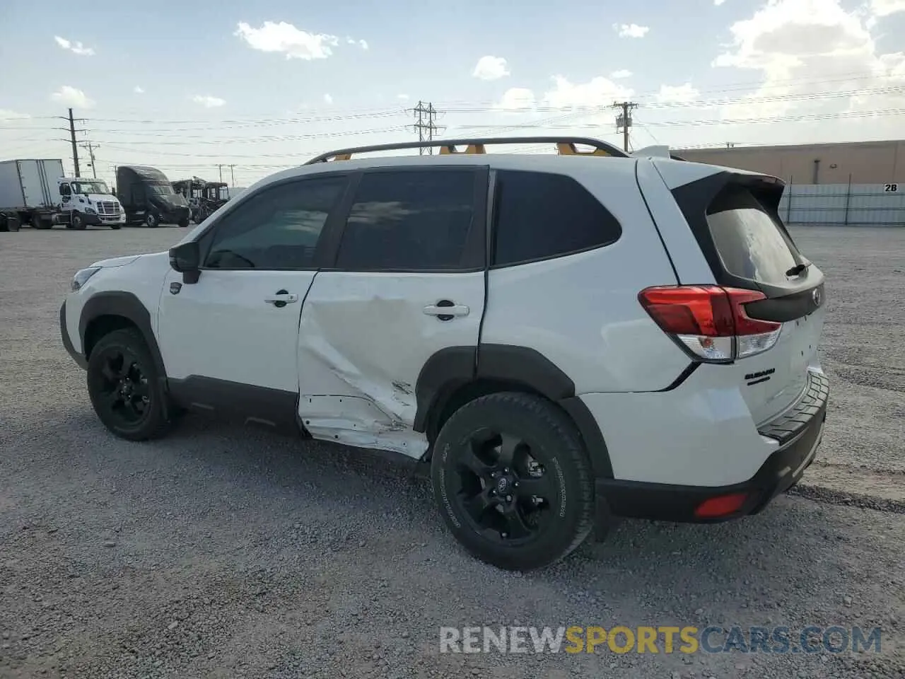 2 Photograph of a damaged car JF2SKAMC9PH417935 SUBARU FORESTER 2023