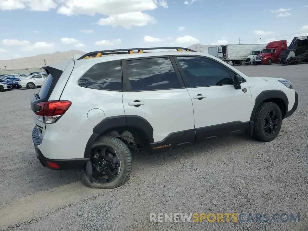 3 Photograph of a damaged car JF2SKAMC9PH417935 SUBARU FORESTER 2023