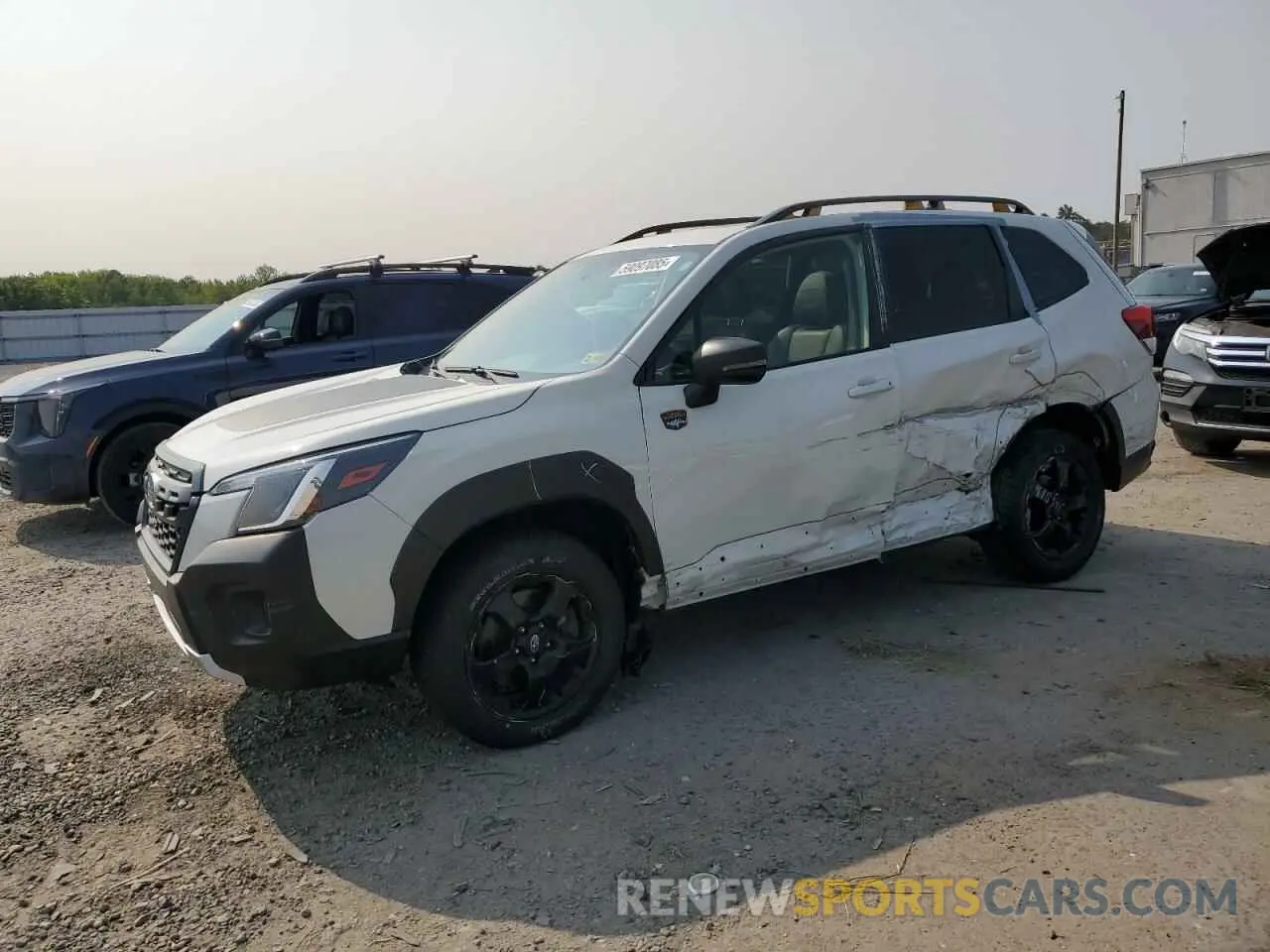1 Photograph of a damaged car JF2SKAMCXPH409553 SUBARU FORESTER 2023