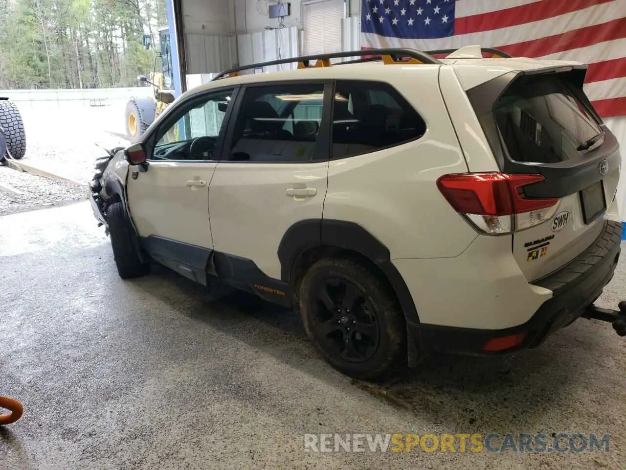 2 Photograph of a damaged car JF2SKAMCXPH515226 SUBARU FORESTER 2023