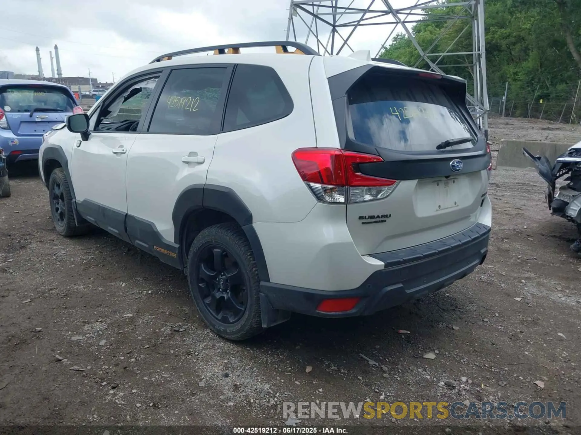 3 Photograph of a damaged car JF2SKAMCXPH531300 SUBARU FORESTER 2023