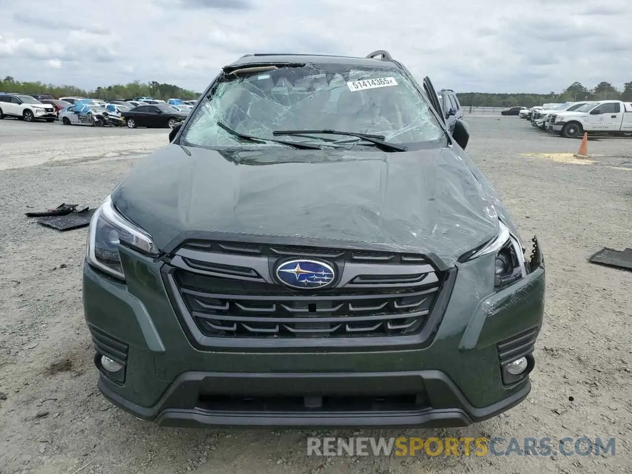 5 Photograph of a damaged car JF2SKANC6PH483258 SUBARU FORESTER 2023
