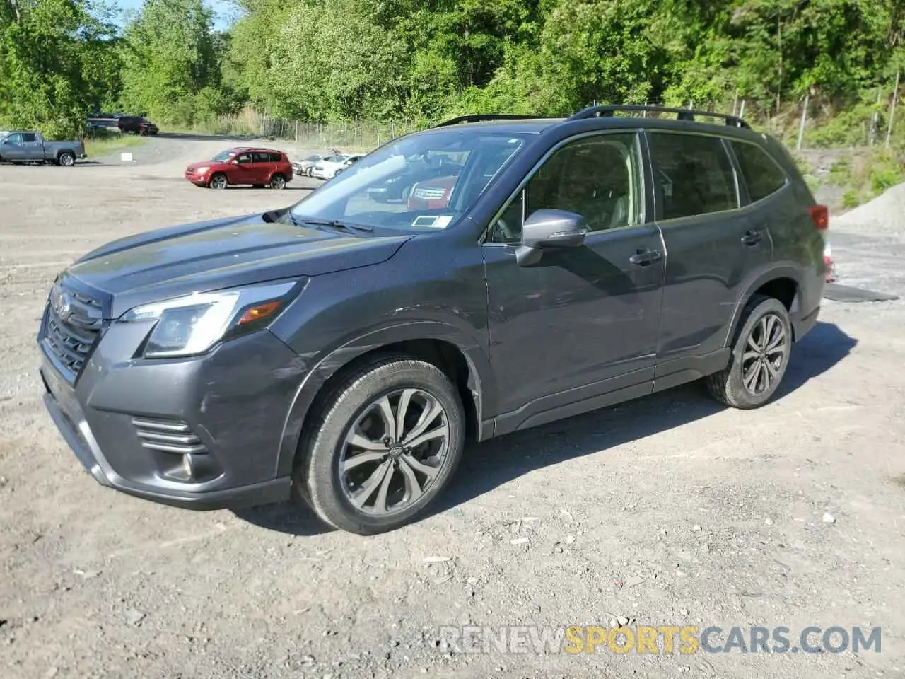 1 Photograph of a damaged car JF2SKANC7PH408911 SUBARU FORESTER 2023