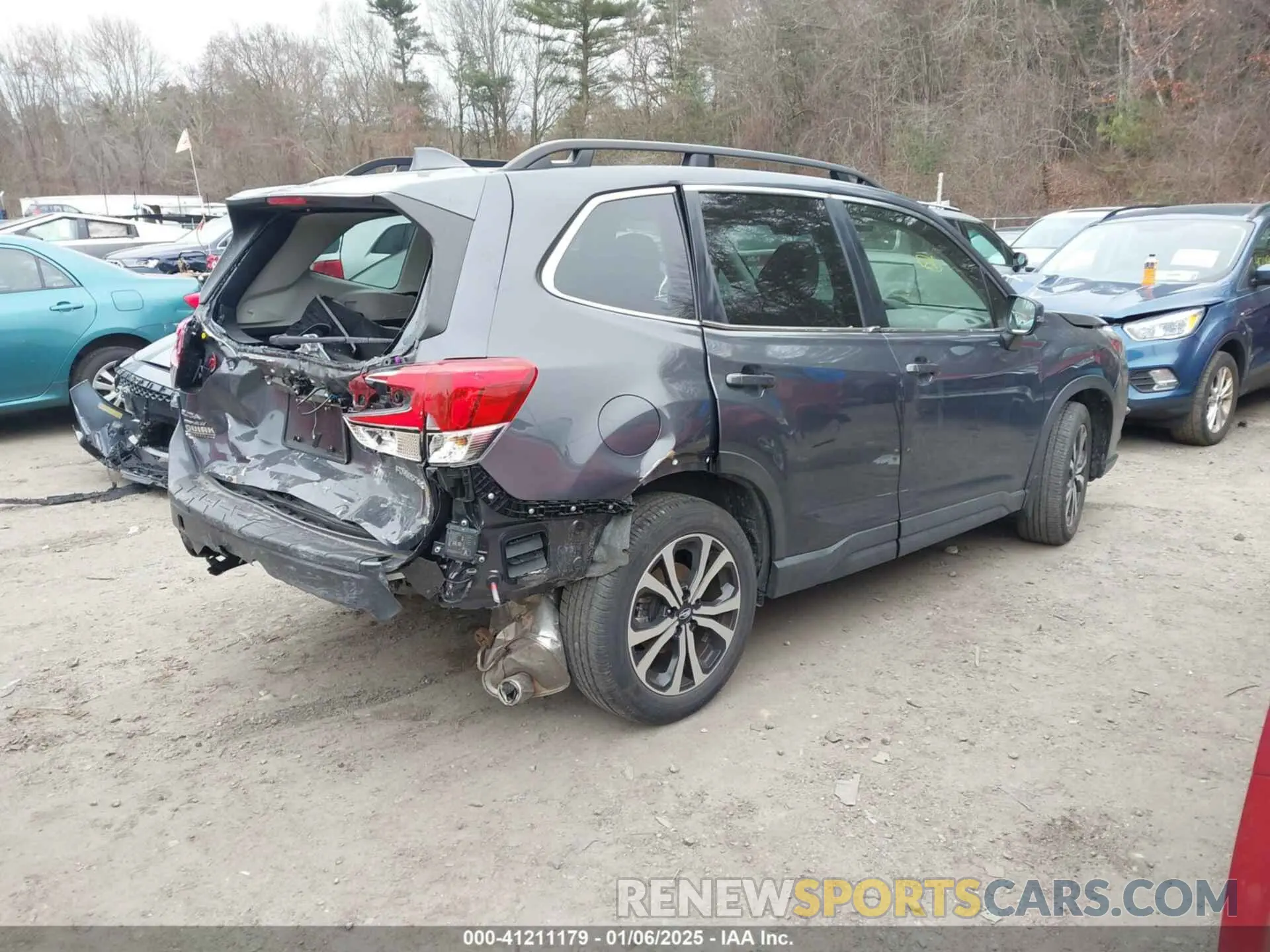 4 Photograph of a damaged car JF2SKANC7PH477842 SUBARU FORESTER 2023
