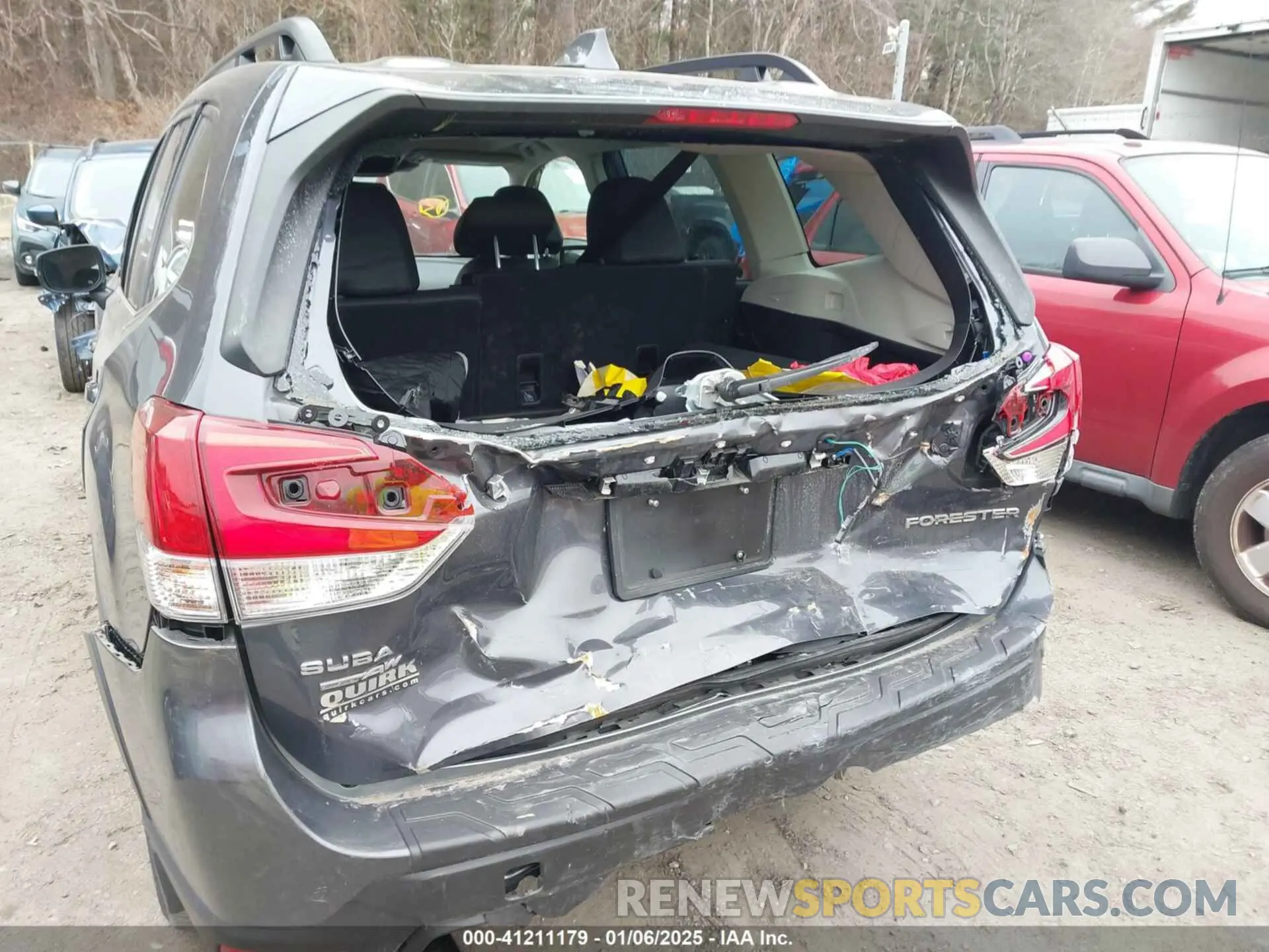 6 Photograph of a damaged car JF2SKANC7PH477842 SUBARU FORESTER 2023