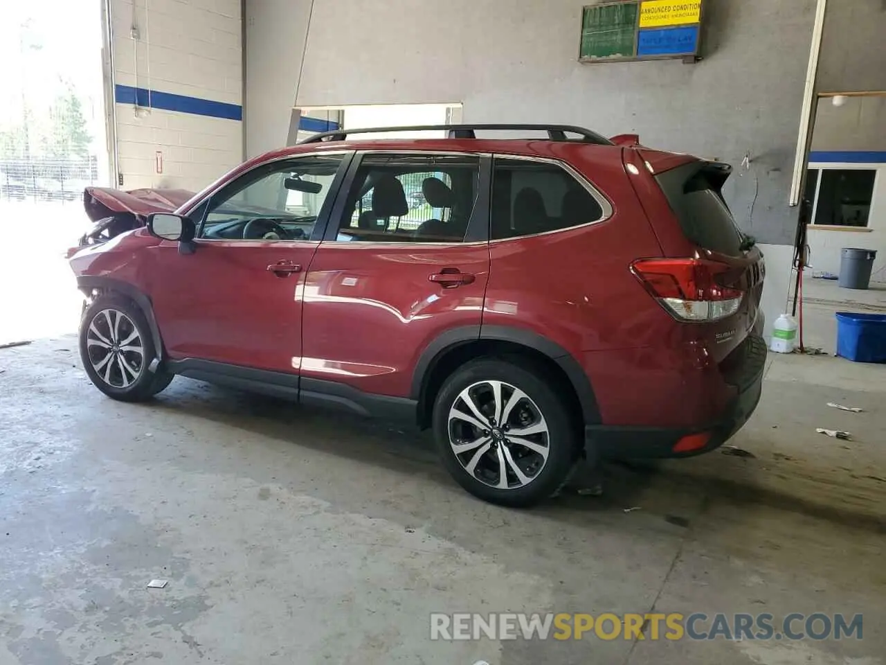 2 Photograph of a damaged car JF2SKANC9PH449671 SUBARU FORESTER 2023