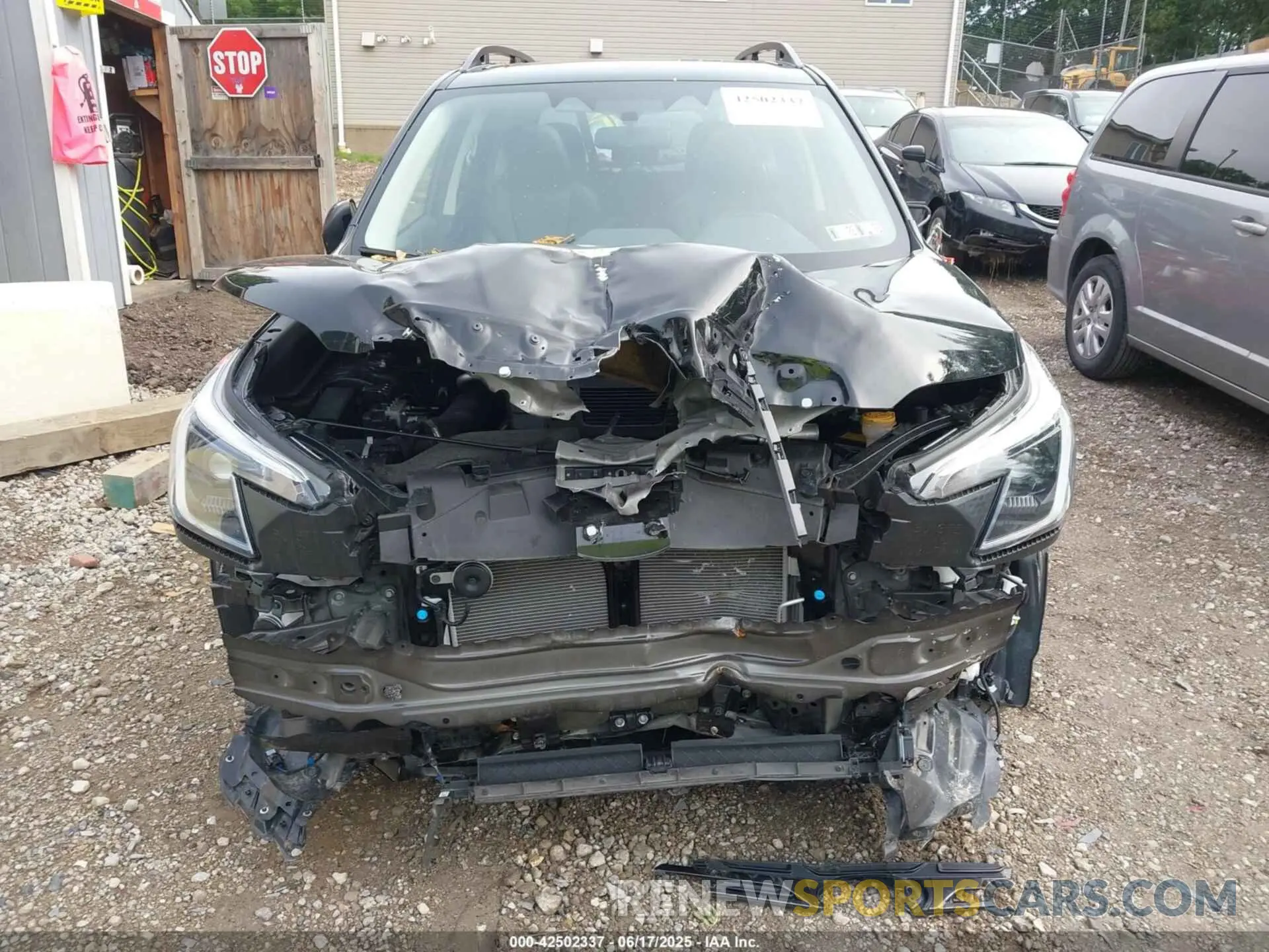 12 Photograph of a damaged car JF2SKAPC0PH517420 SUBARU FORESTER 2023