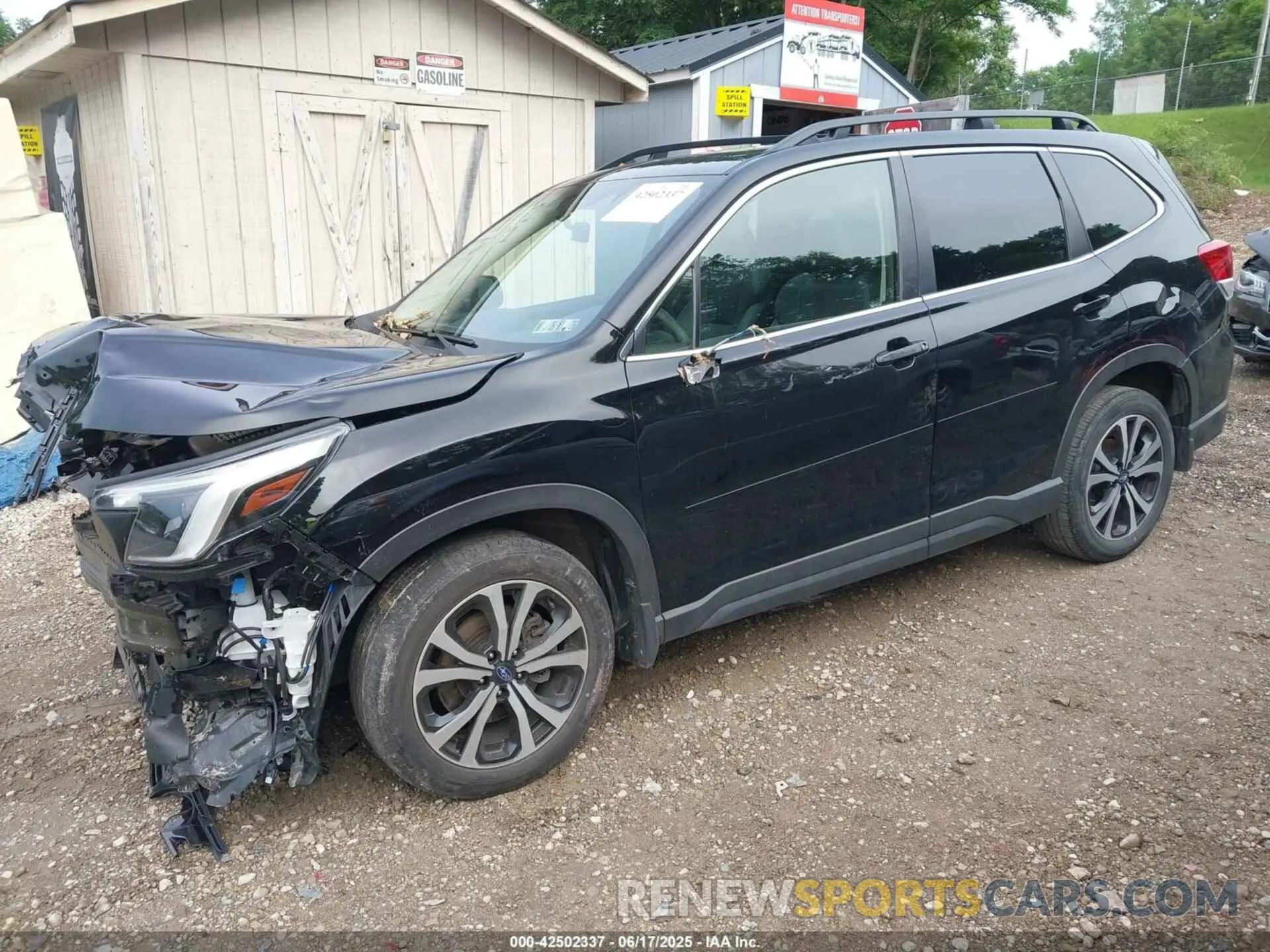 2 Photograph of a damaged car JF2SKAPC0PH517420 SUBARU FORESTER 2023
