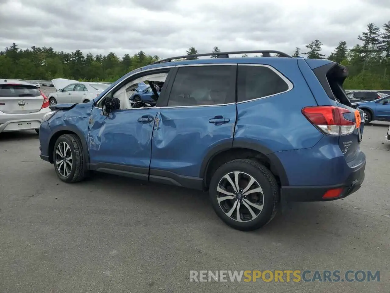 2 Photograph of a damaged car JF2SKAPC0PH548604 SUBARU FORESTER 2023