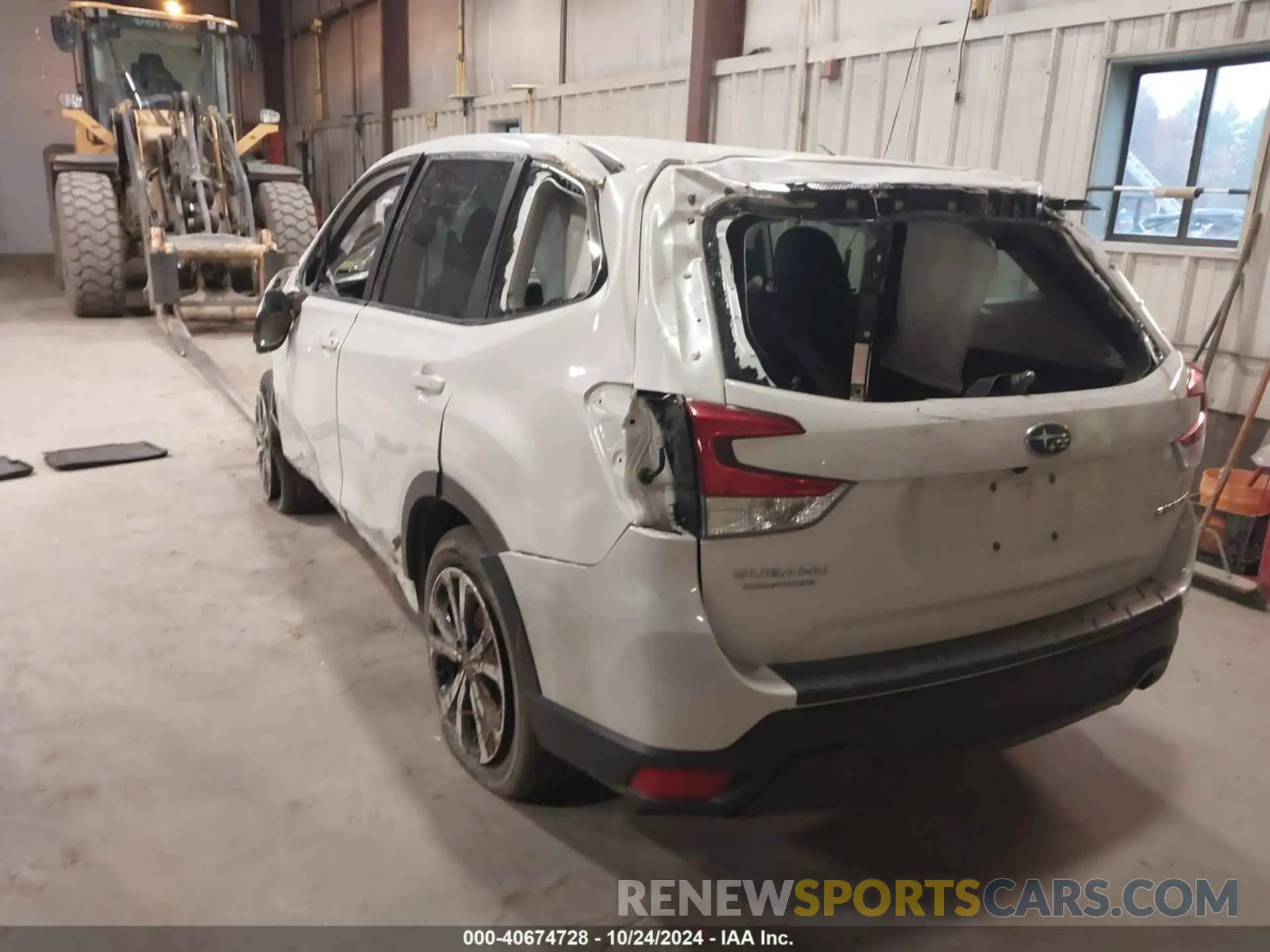 3 Photograph of a damaged car JF2SKAPC1PH527261 SUBARU FORESTER 2023