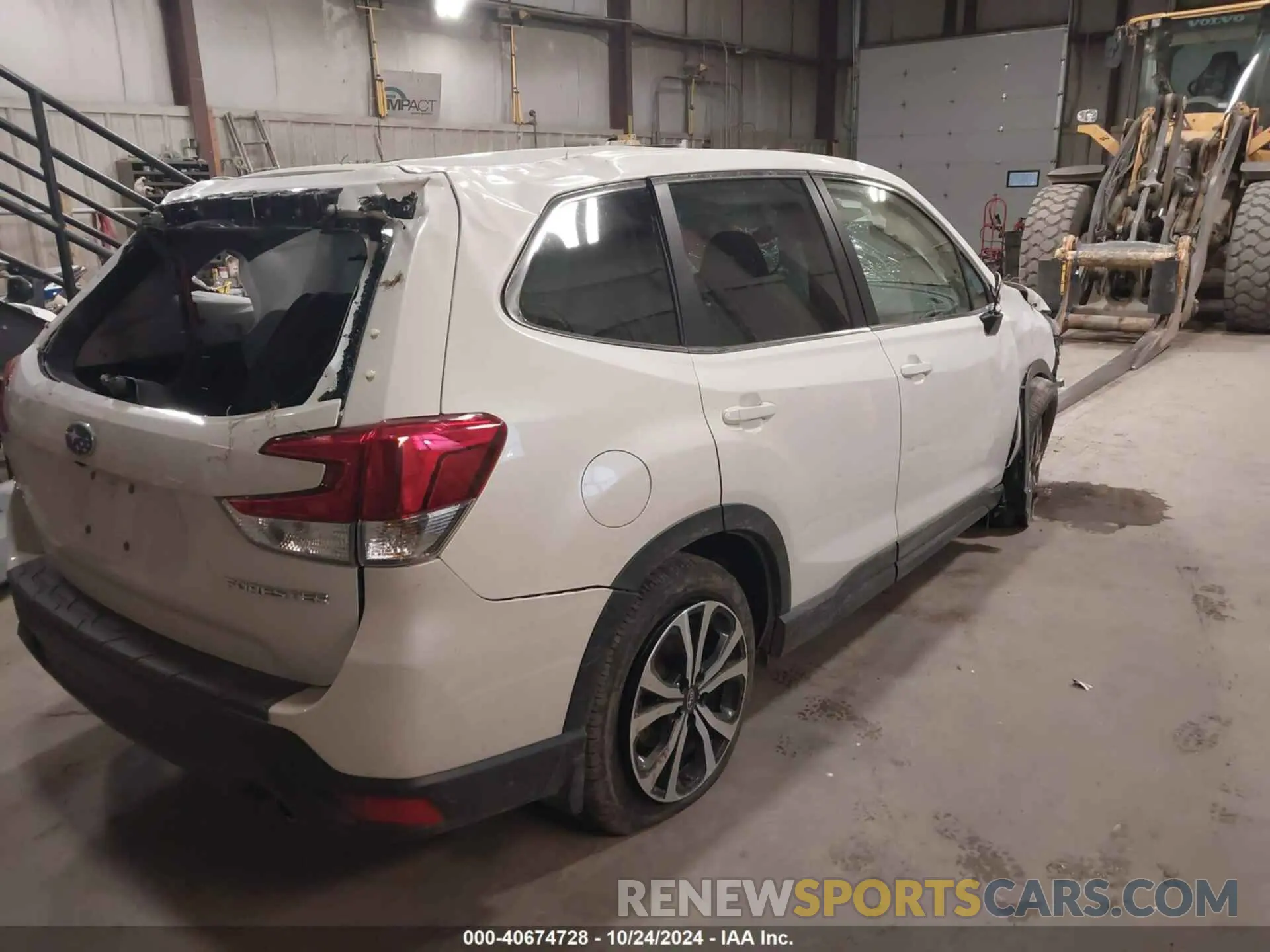 4 Photograph of a damaged car JF2SKAPC1PH527261 SUBARU FORESTER 2023