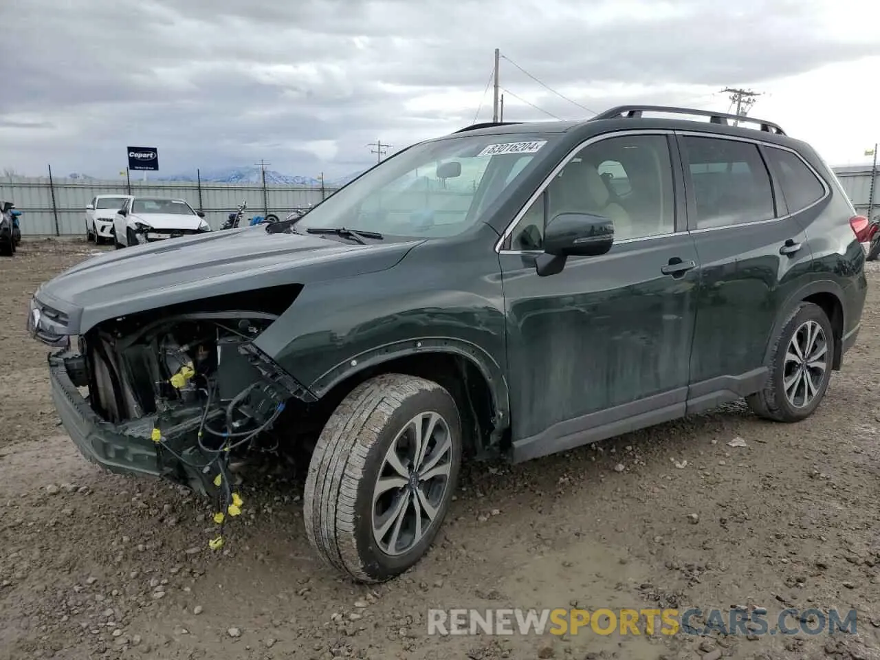1 Photograph of a damaged car JF2SKAPC2PH465062 SUBARU FORESTER 2023