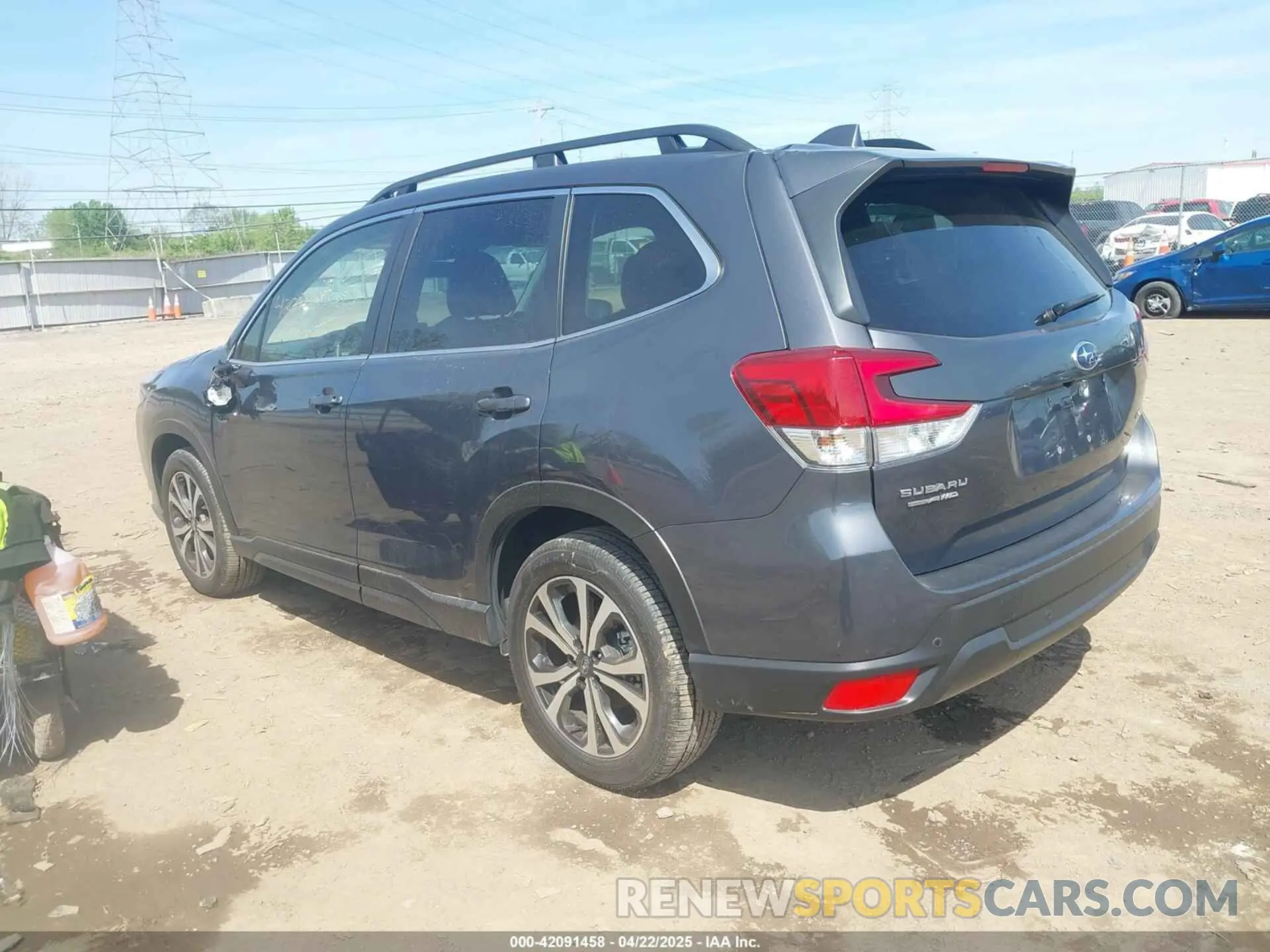 3 Photograph of a damaged car JF2SKAPC2PH505950 SUBARU FORESTER 2023