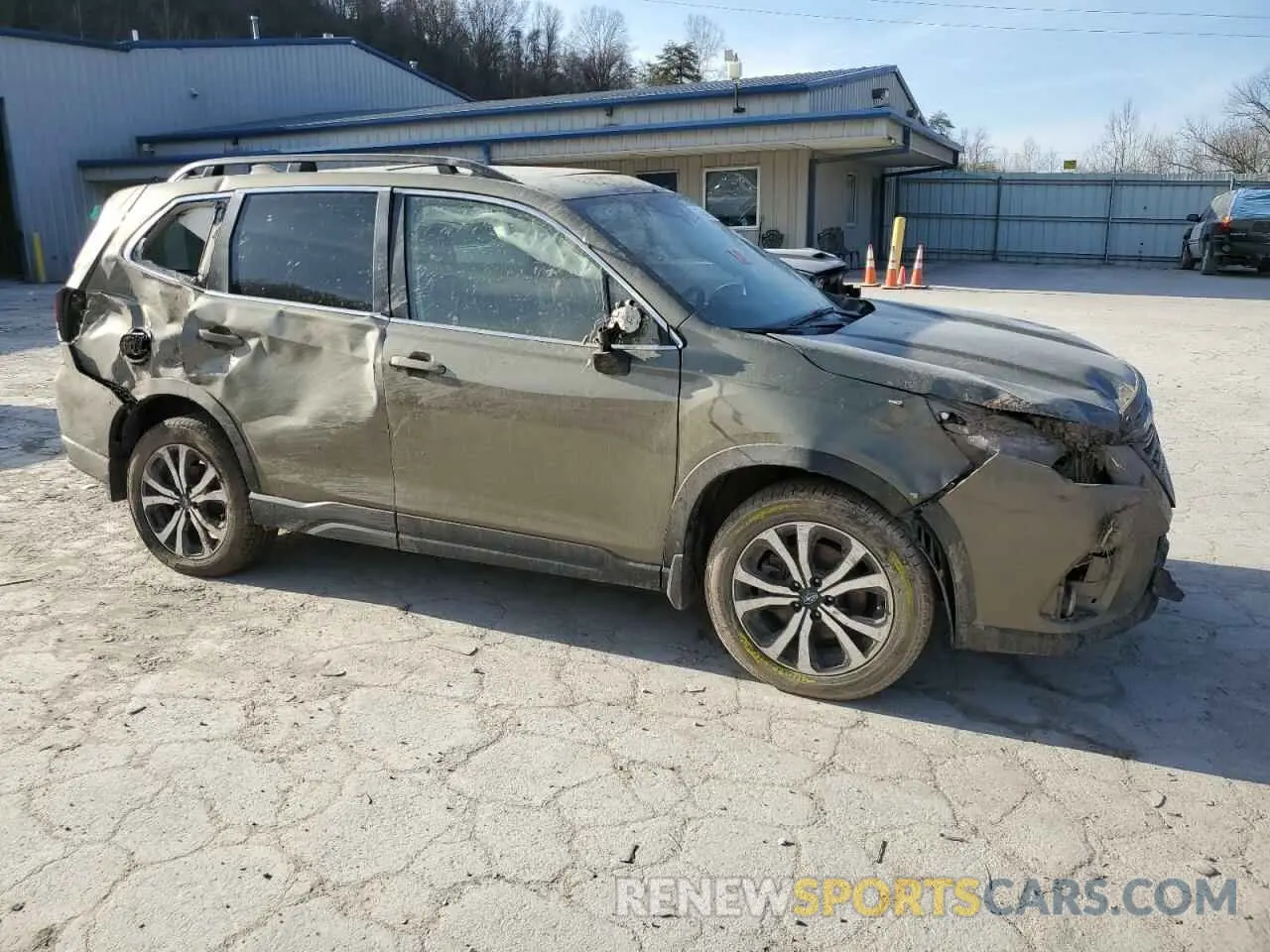 4 Photograph of a damaged car JF2SKAPC3PH496076 SUBARU FORESTER 2023