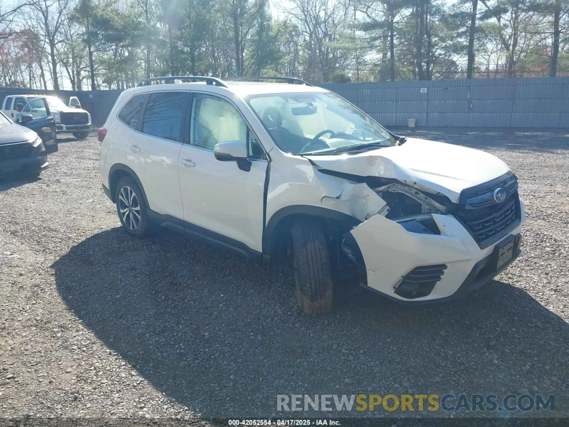 1 Photograph of a damaged car JF2SKAPC3PH528766 SUBARU FORESTER 2023