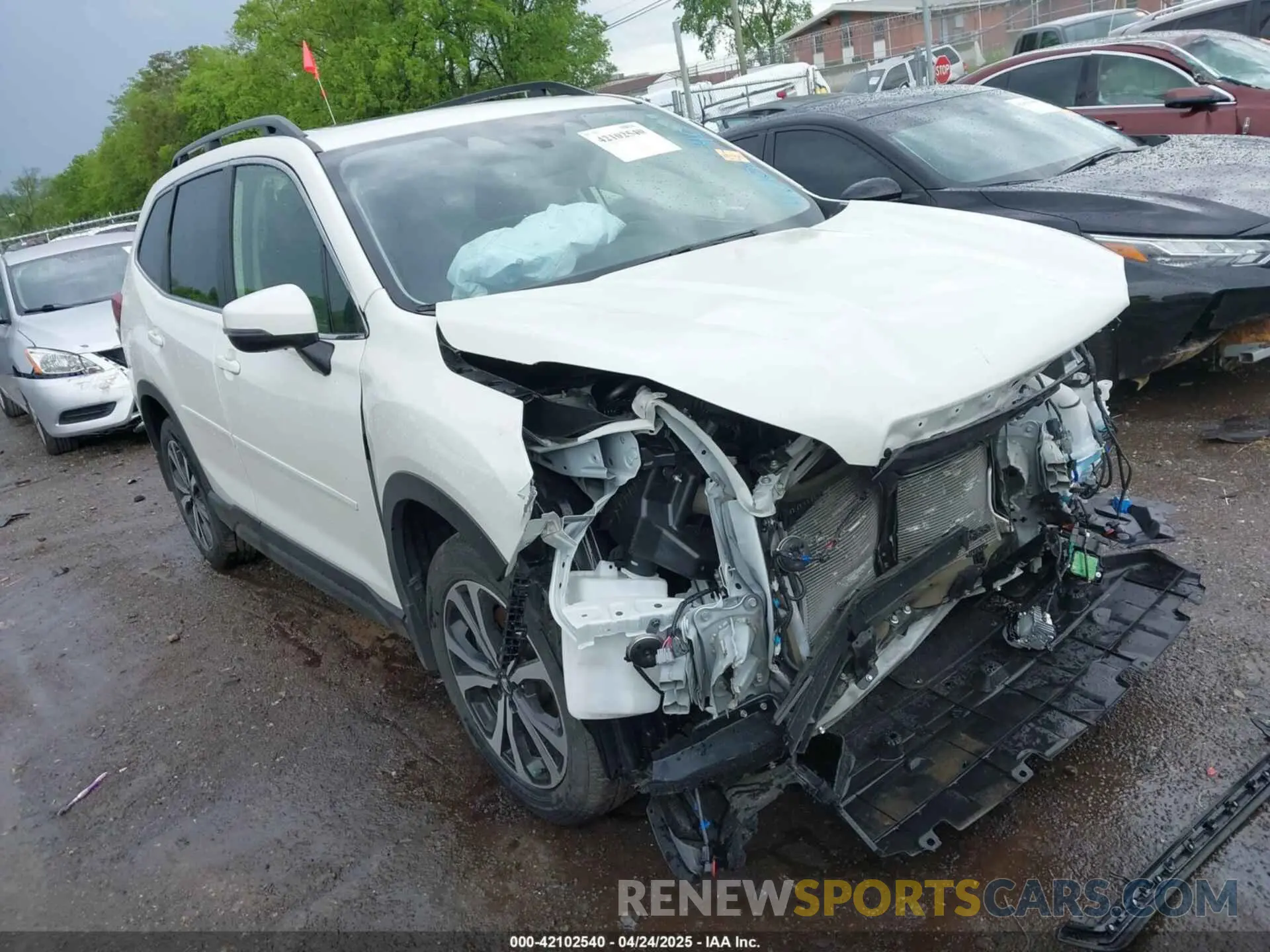 1 Photograph of a damaged car JF2SKAPC3PH534423 SUBARU FORESTER 2023
