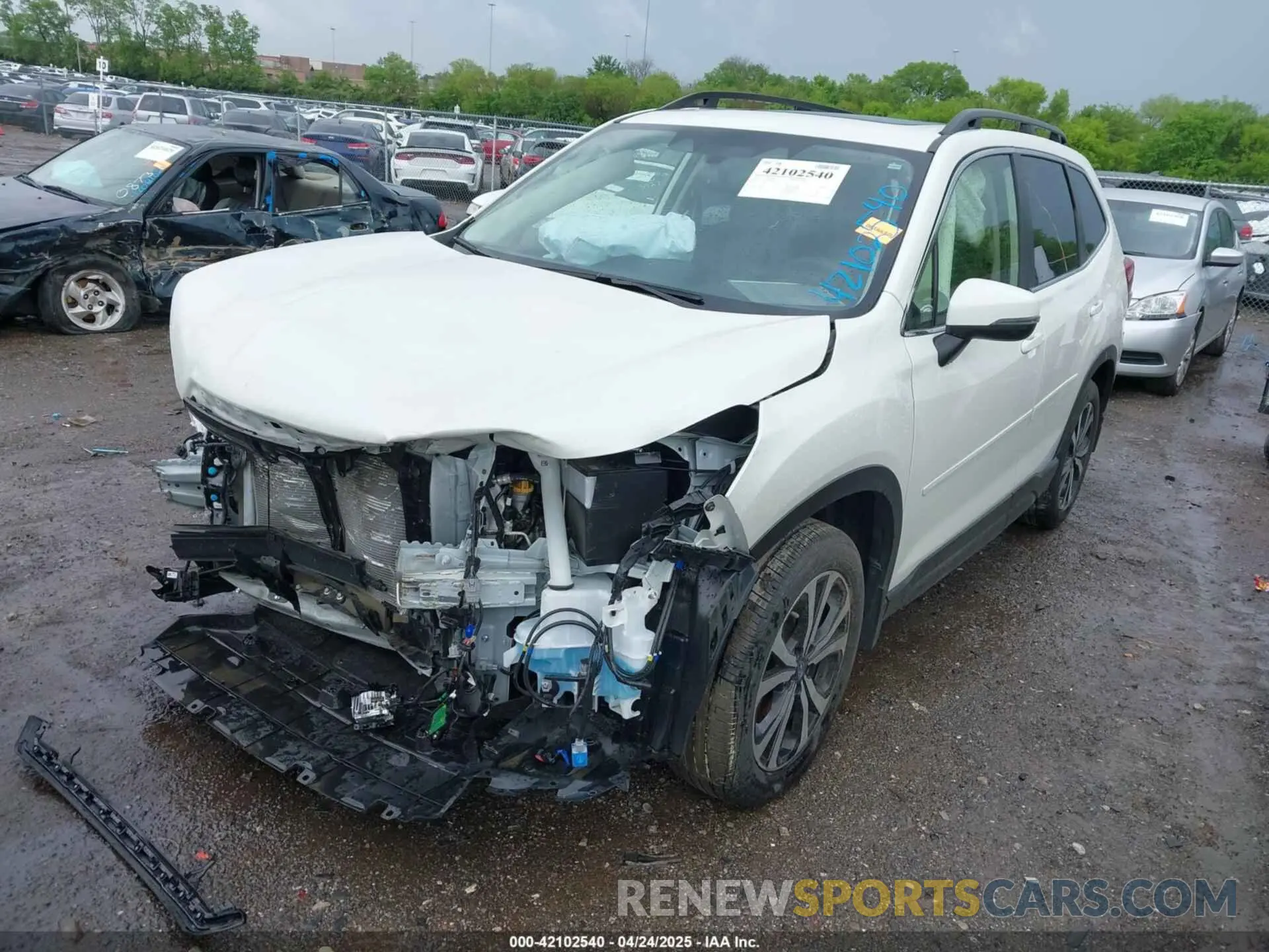 2 Photograph of a damaged car JF2SKAPC3PH534423 SUBARU FORESTER 2023