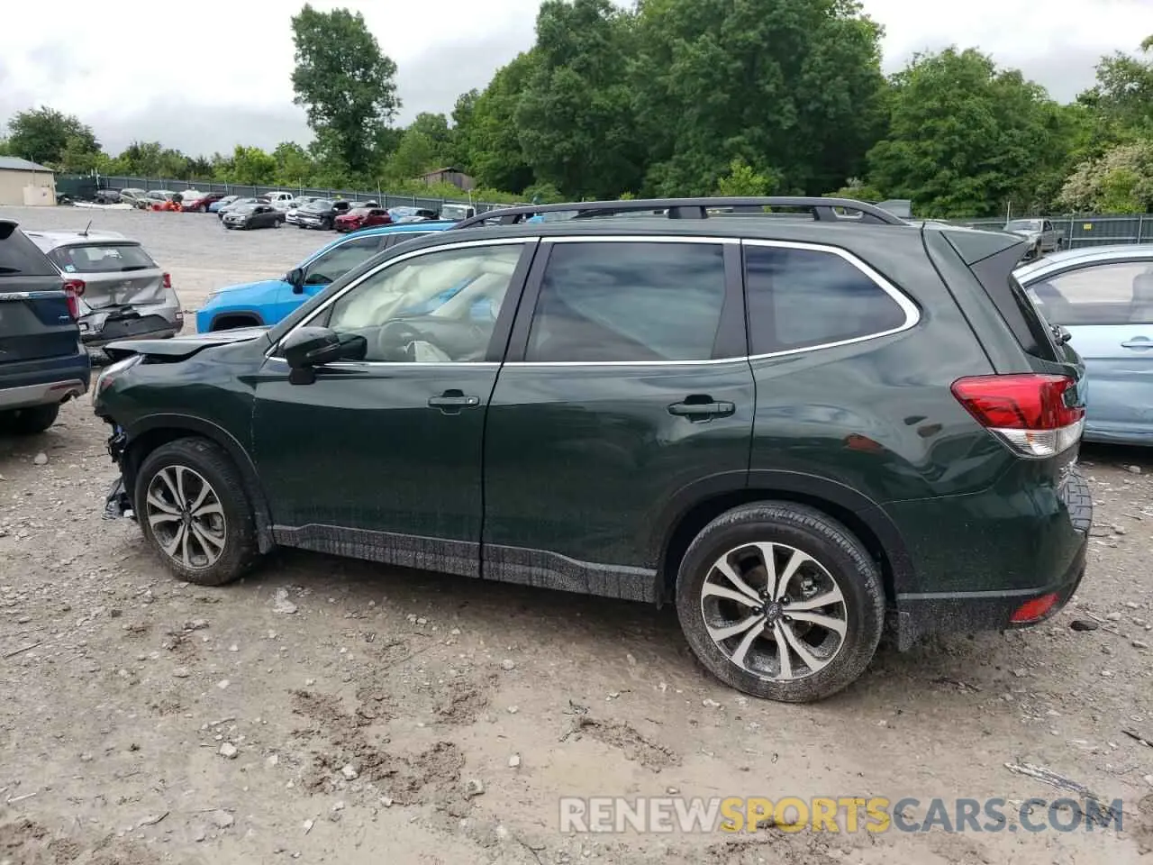 2 Photograph of a damaged car JF2SKAPC4PH447694 SUBARU FORESTER 2023