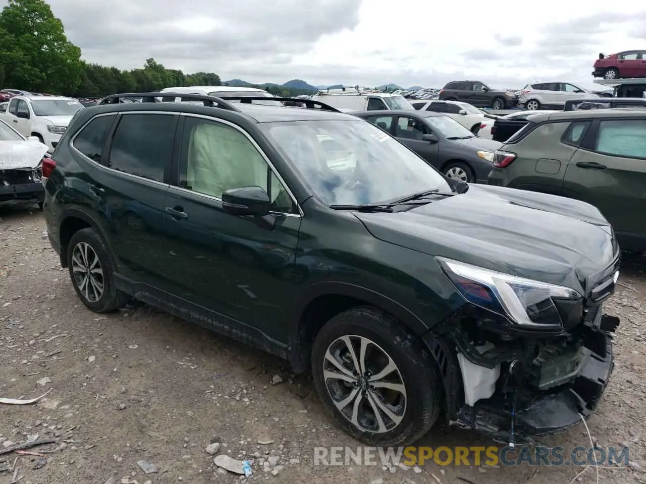 4 Photograph of a damaged car JF2SKAPC4PH447694 SUBARU FORESTER 2023