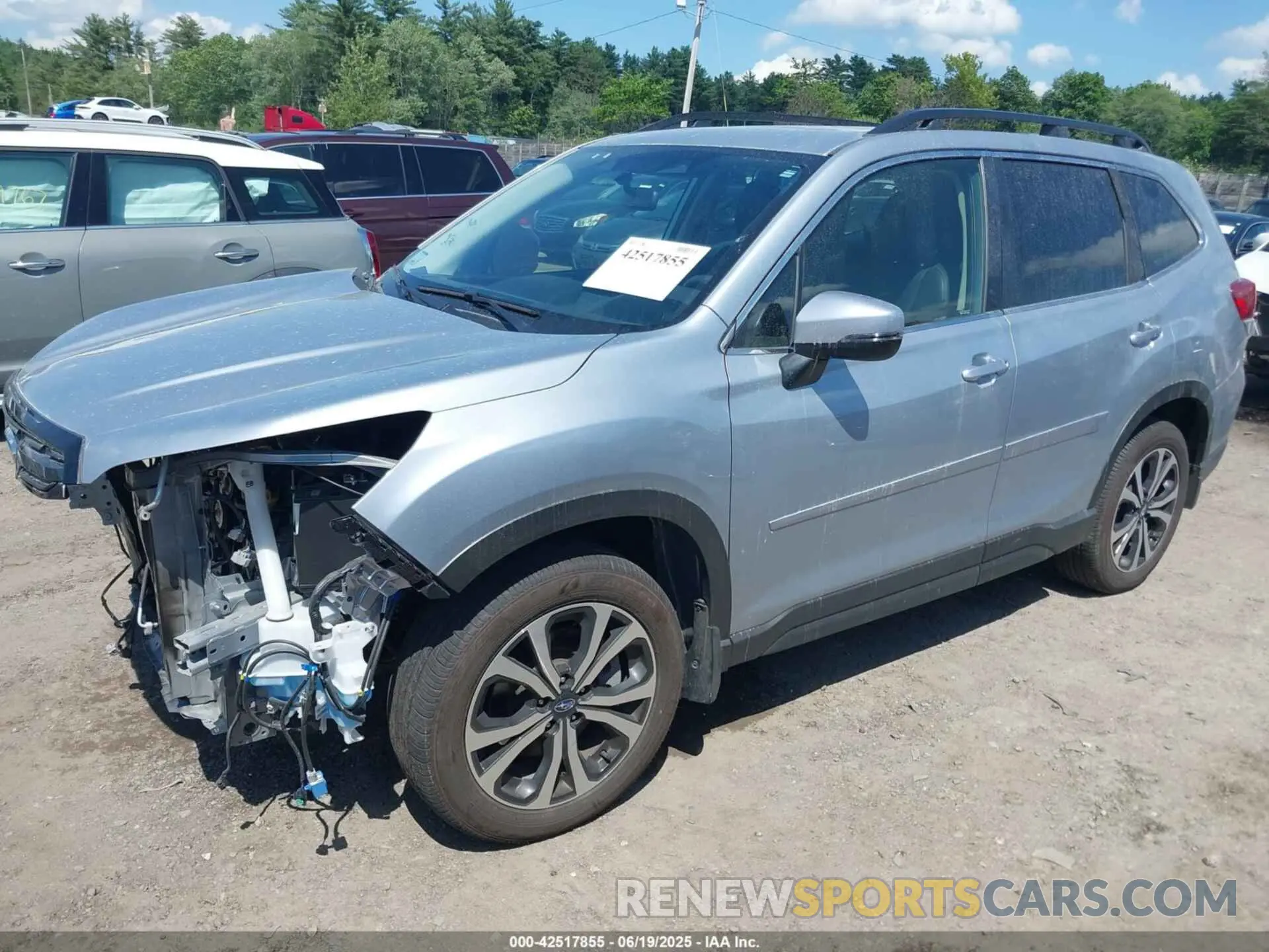 2 Photograph of a damaged car JF2SKAPC4PH530624 SUBARU FORESTER 2023