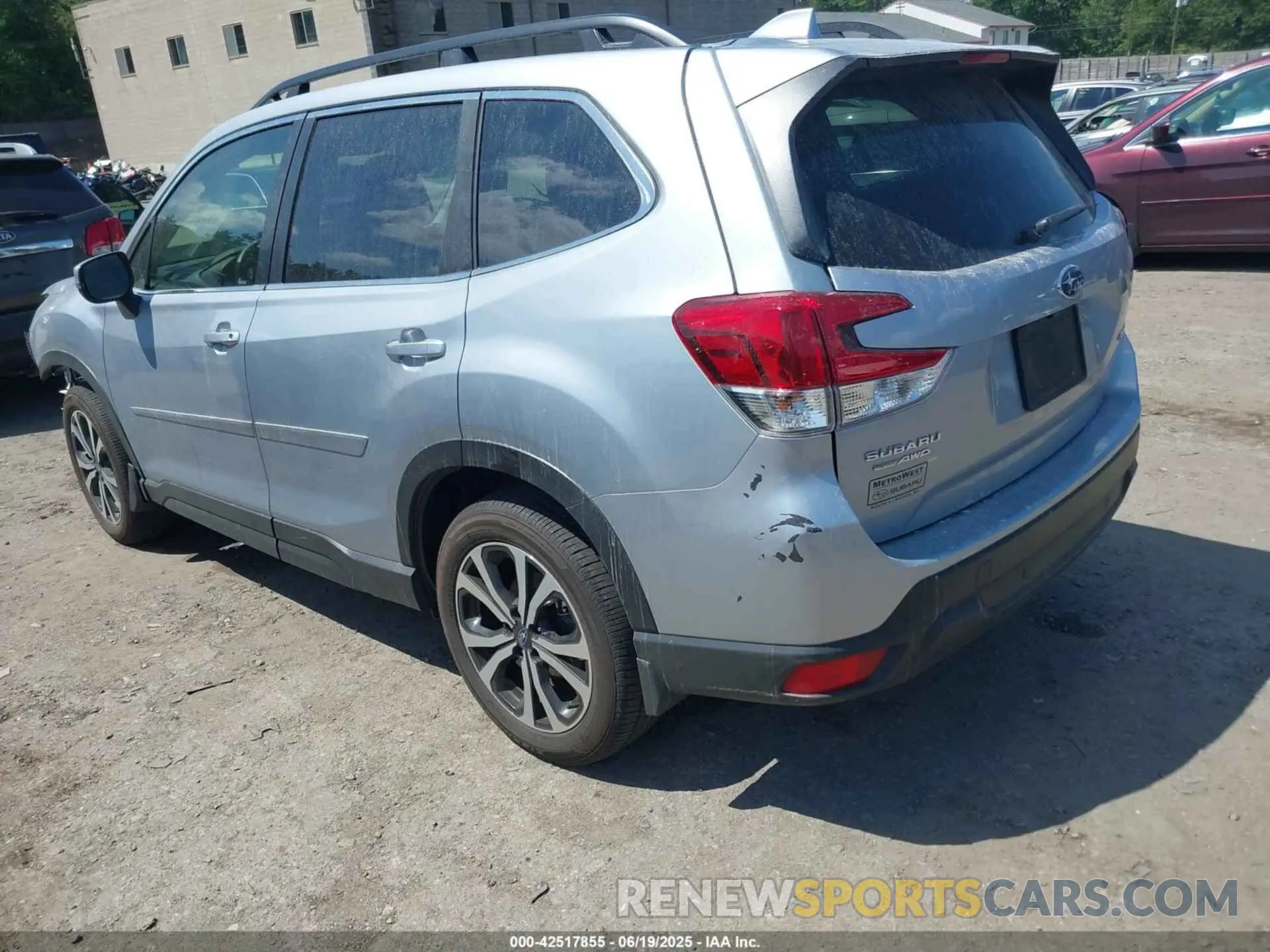 3 Photograph of a damaged car JF2SKAPC4PH530624 SUBARU FORESTER 2023