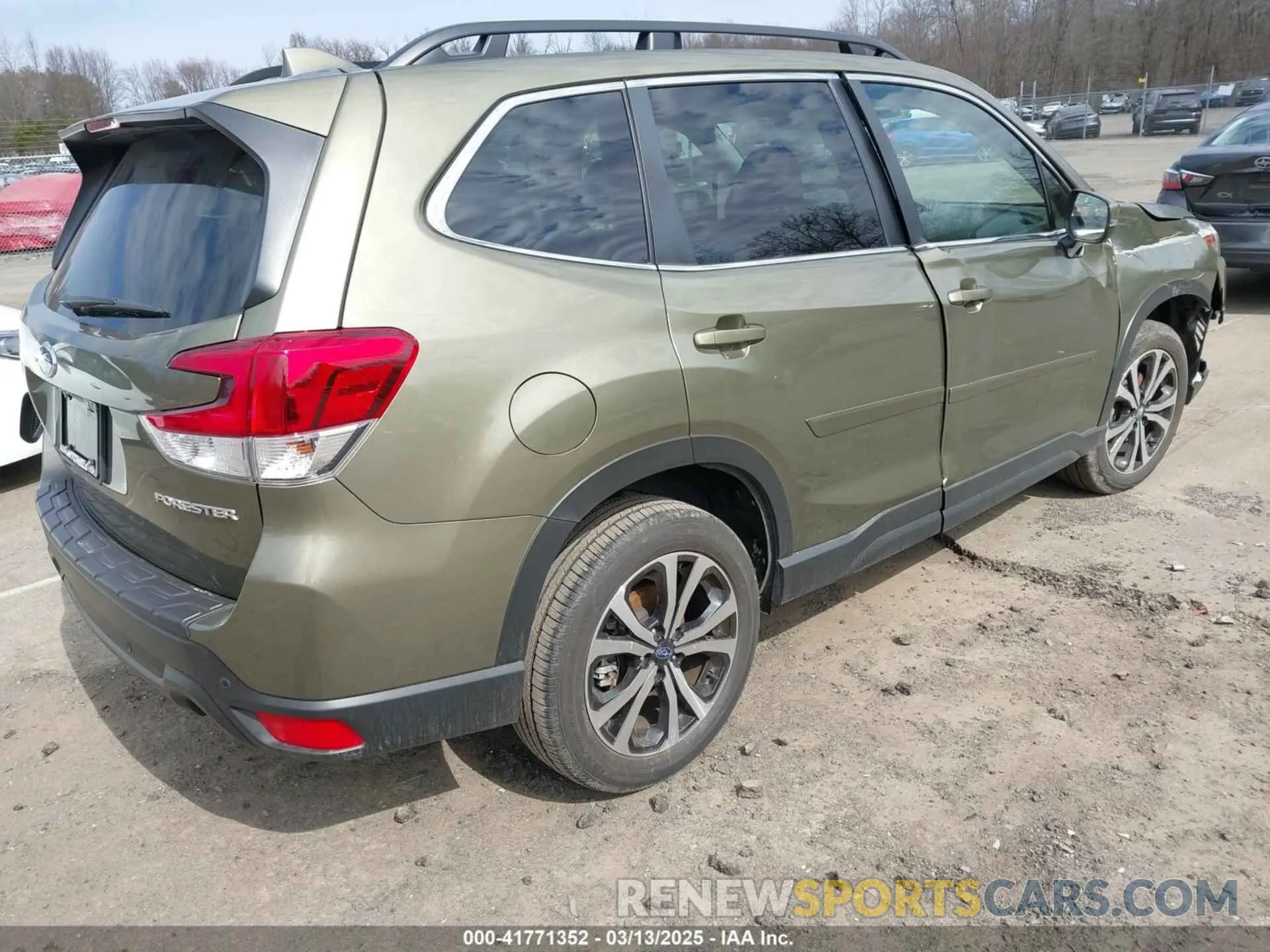 4 Photograph of a damaged car JF2SKAPC4PH536844 SUBARU FORESTER 2023