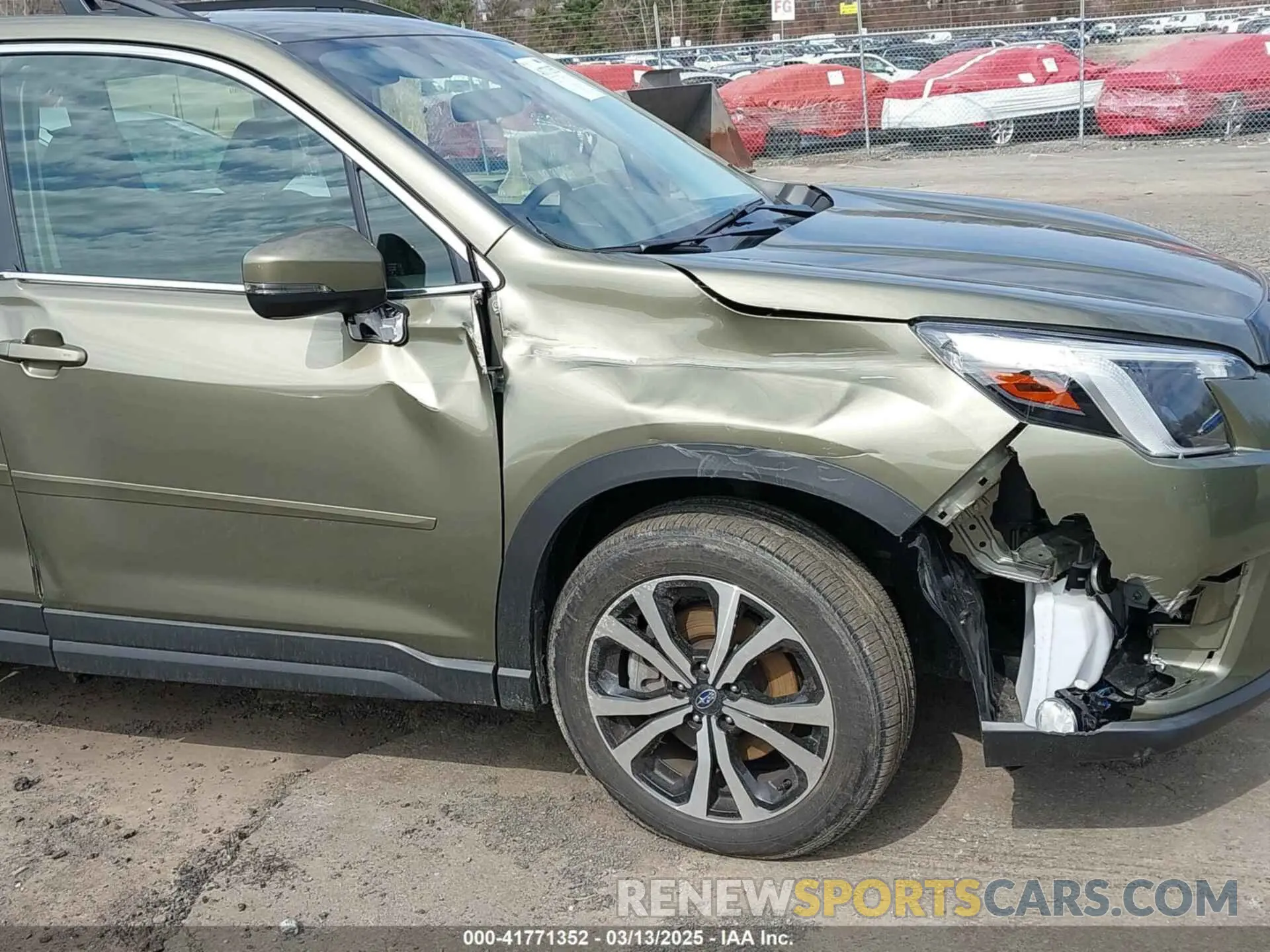 6 Photograph of a damaged car JF2SKAPC4PH536844 SUBARU FORESTER 2023