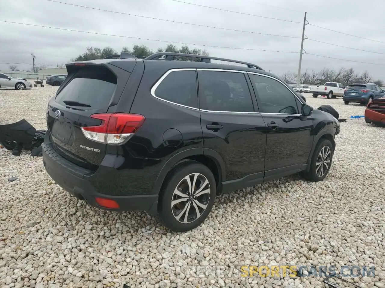 3 Photograph of a damaged car JF2SKAPC5PH498458 SUBARU FORESTER 2023