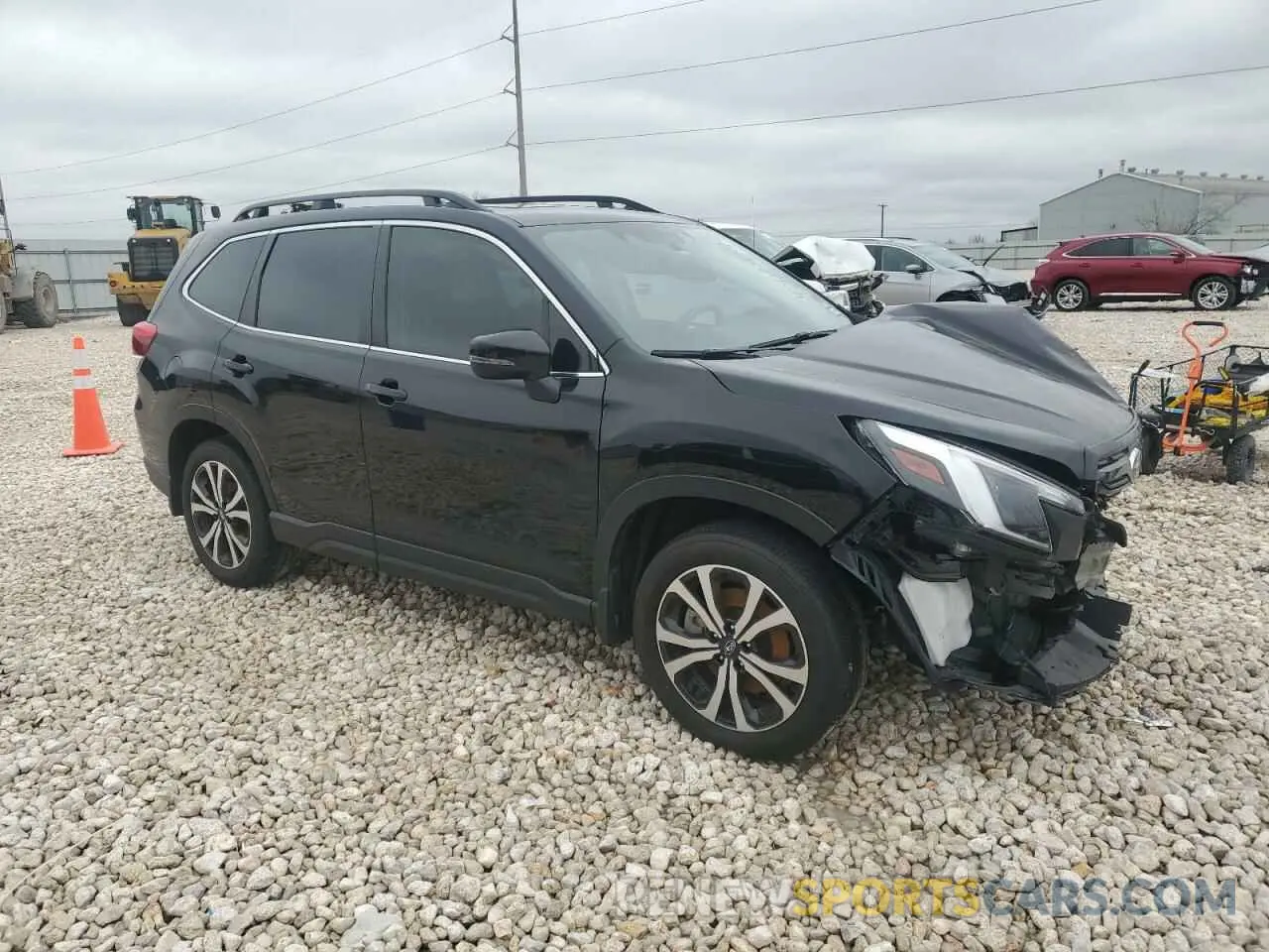 4 Photograph of a damaged car JF2SKAPC5PH498458 SUBARU FORESTER 2023