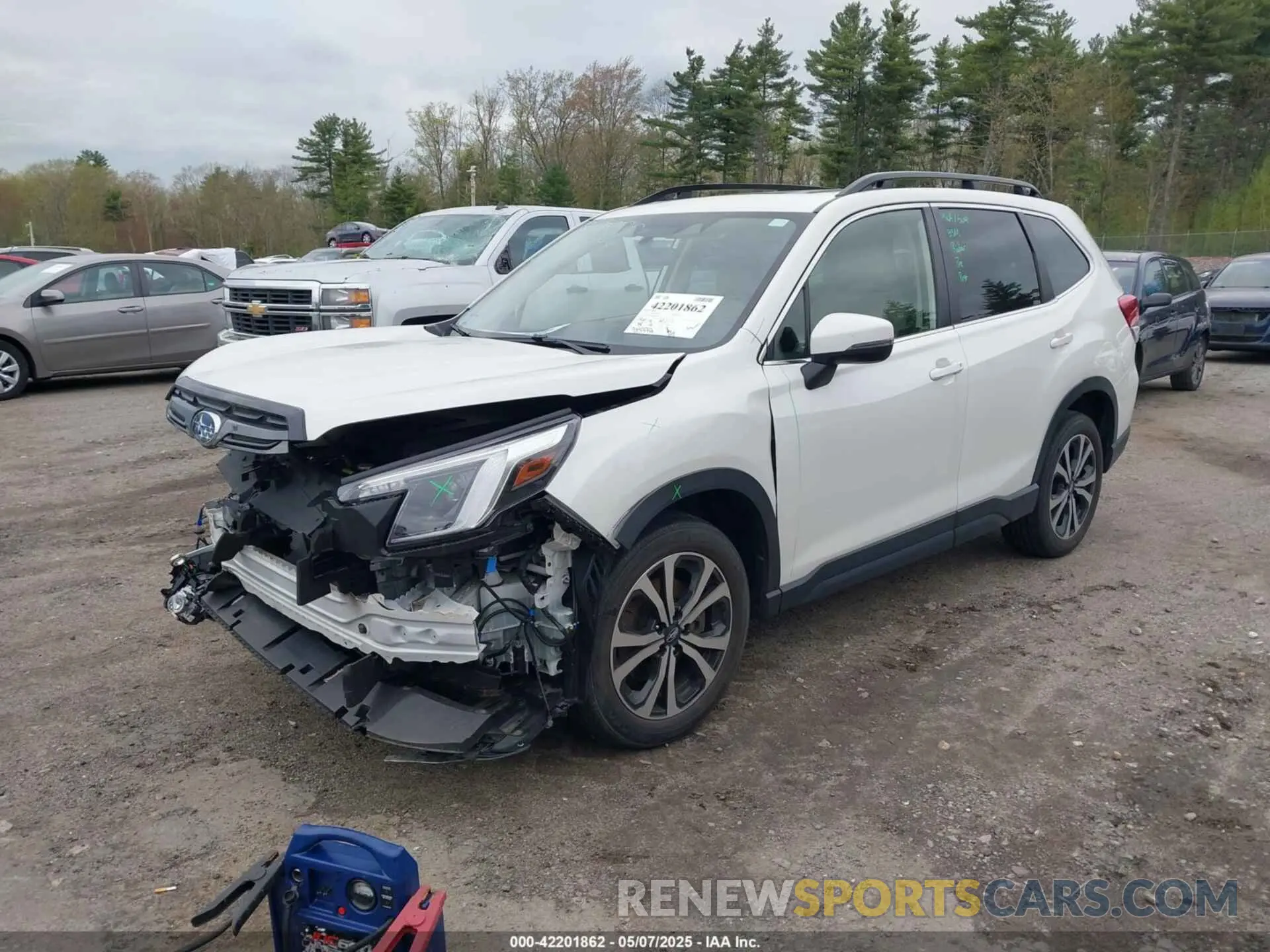 2 Photograph of a damaged car JF2SKAPC6PH402904 SUBARU FORESTER 2023