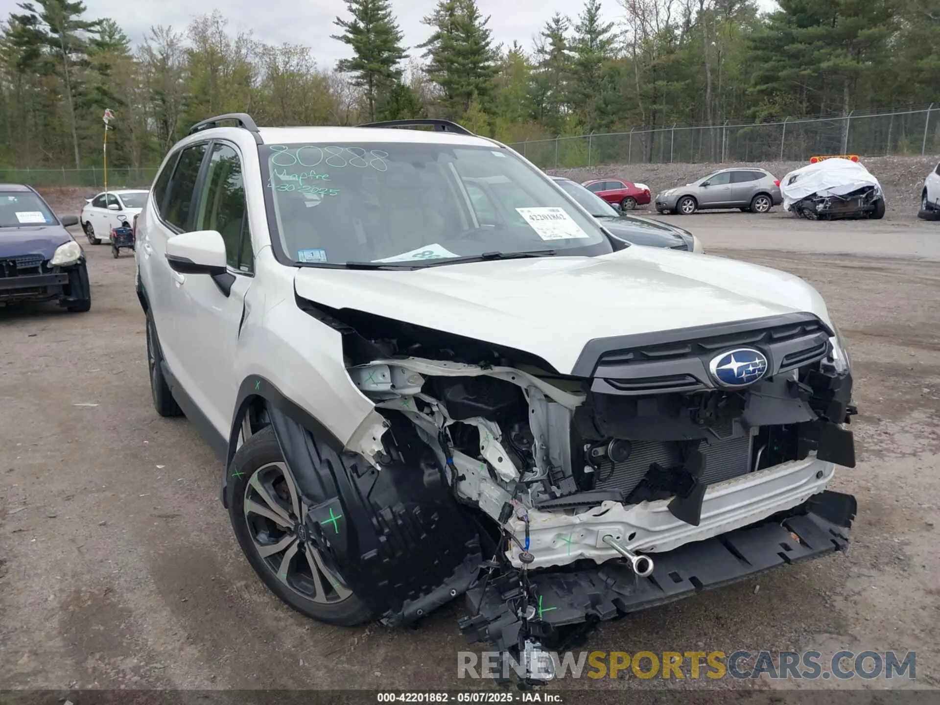 6 Photograph of a damaged car JF2SKAPC6PH402904 SUBARU FORESTER 2023